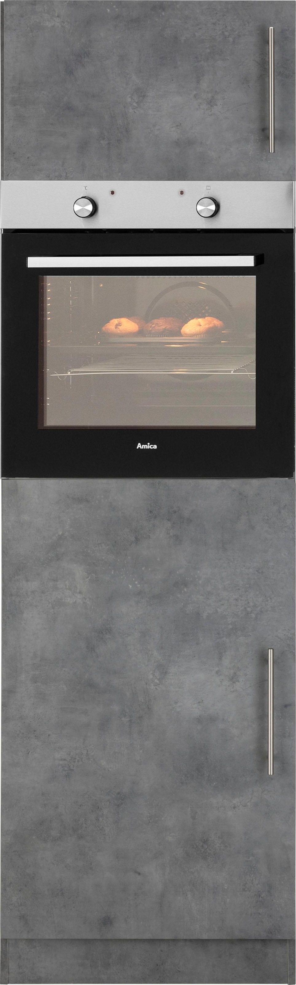 wiho Küchen Backofen/Kühlumbauschrank "Cali" 60 cm breit günstig online kaufen