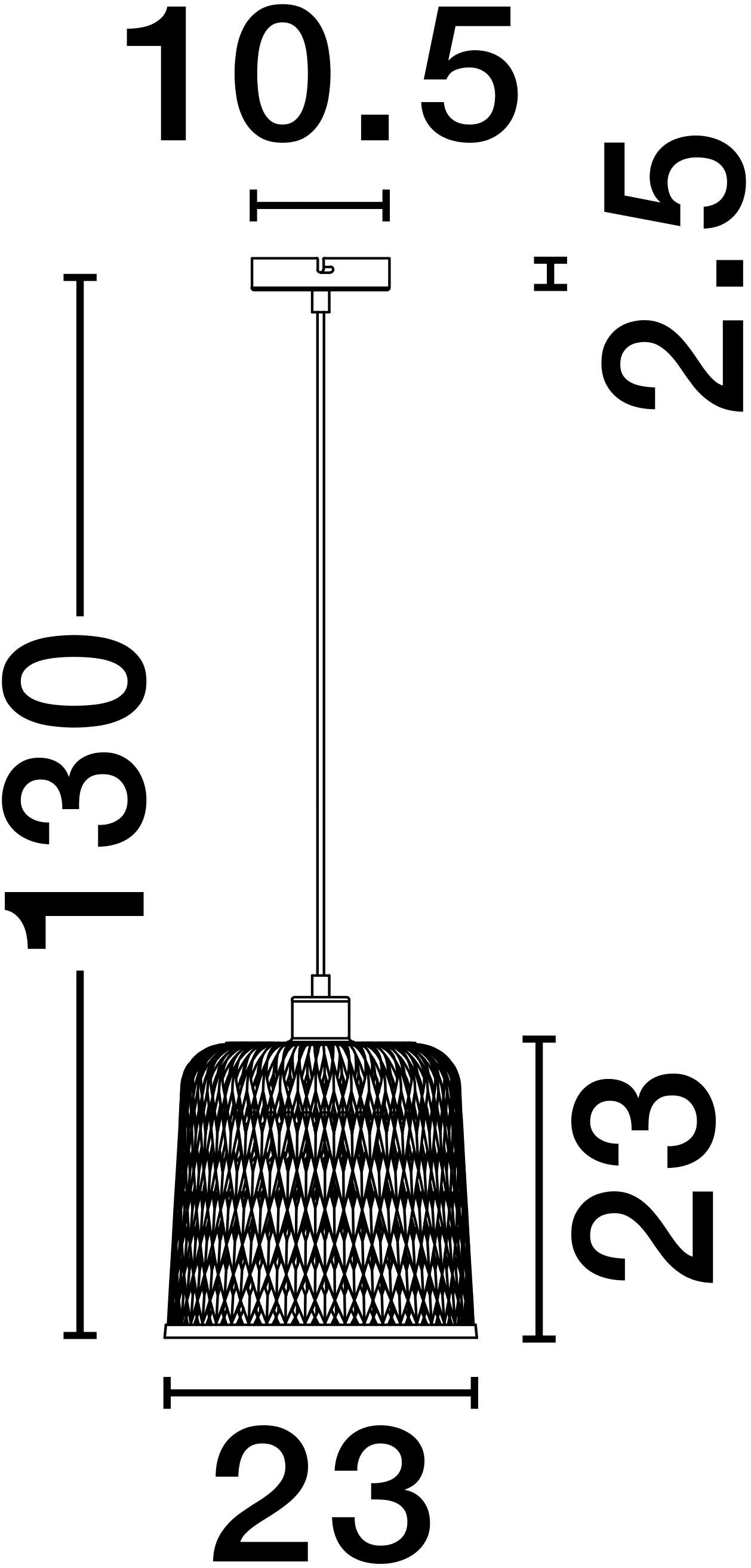 Nova Luce Pendelleuchte »INTRA« E27 1 Stk.