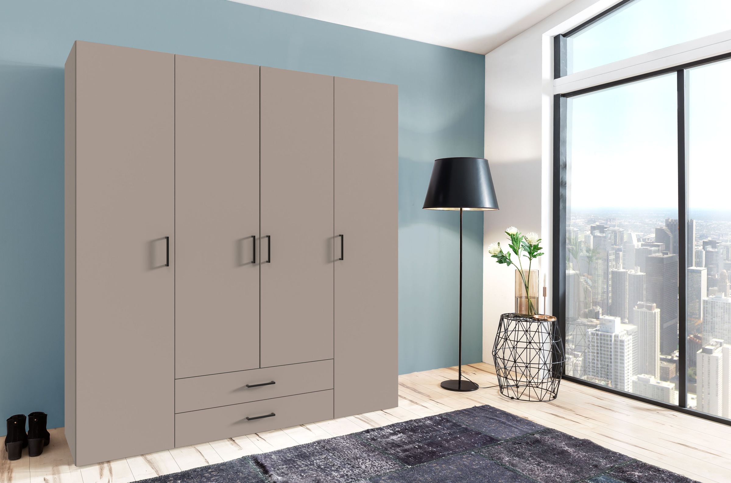 Wimex Drehtürenschrank »Mugano, 135 oder 180cm breit, 208 oder 236cm hoch, günstig online kaufen