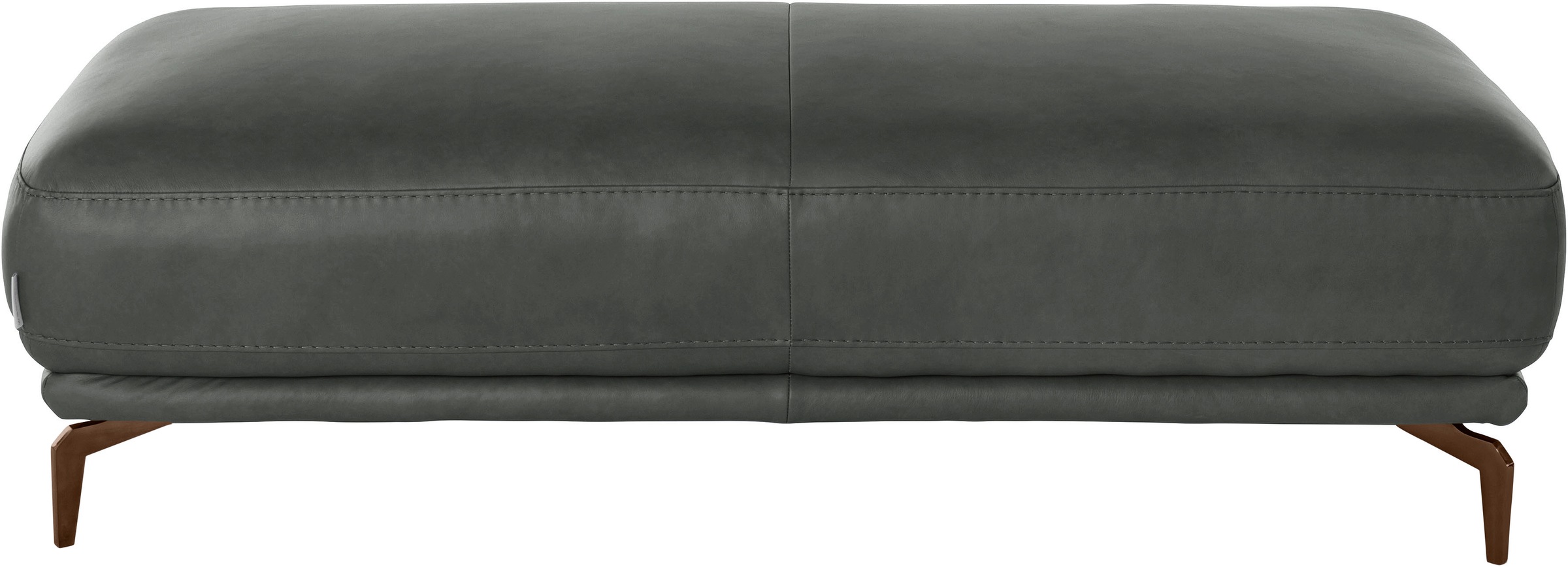 W.SCHILLIG Hocker »montanaa«, mit Metallfüßen in Bronze pulverbeschichtet, Breite 141 cm