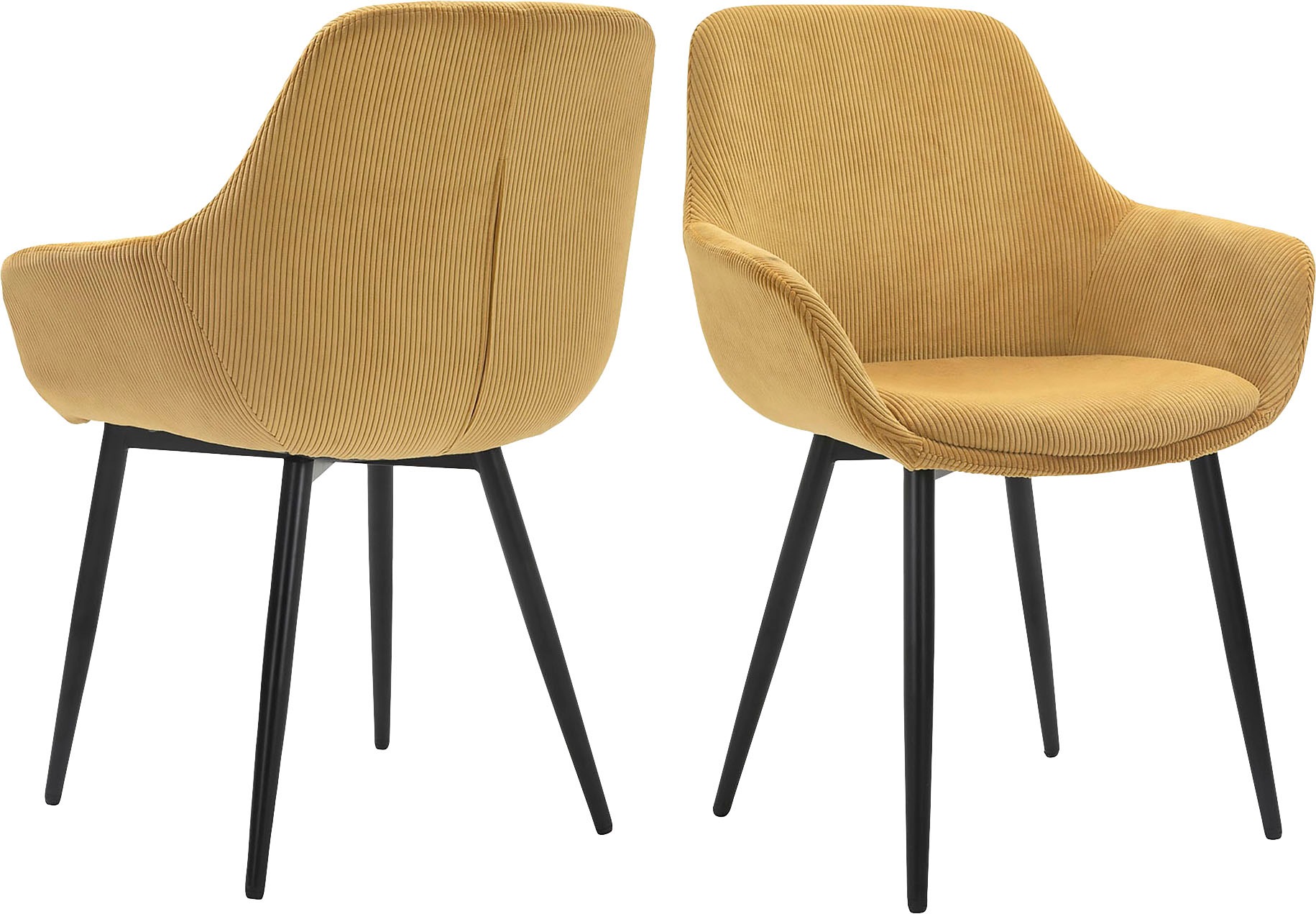 SalesFever Armlehnstuhl »Komfortabler Esszimmerstuhl im zeitlosen Design« ( günstig online kaufen