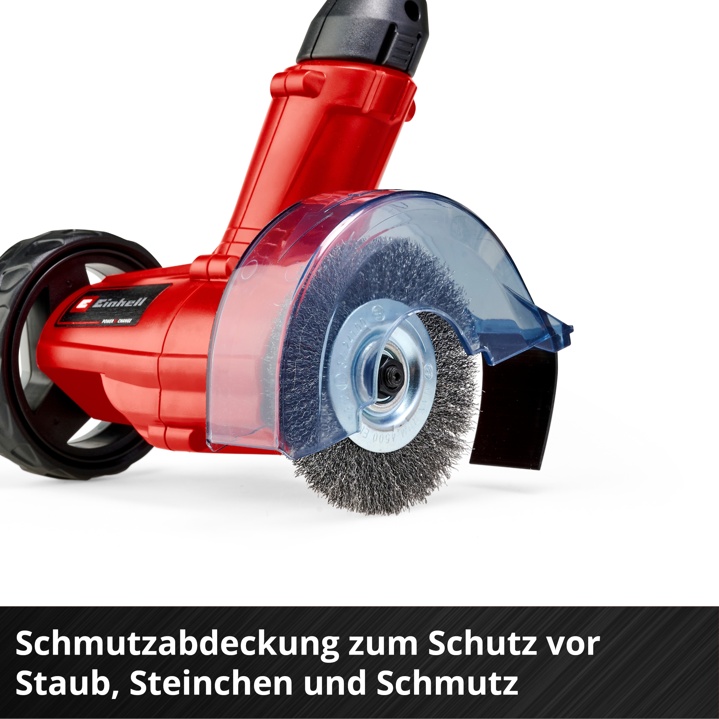 Einhell Akku-Fugenbürste »GC-CC 18 Li Kit«, inkl. Akku 18V/2,0 Ah, Ladegerät, Stahl- und Nylonbürste