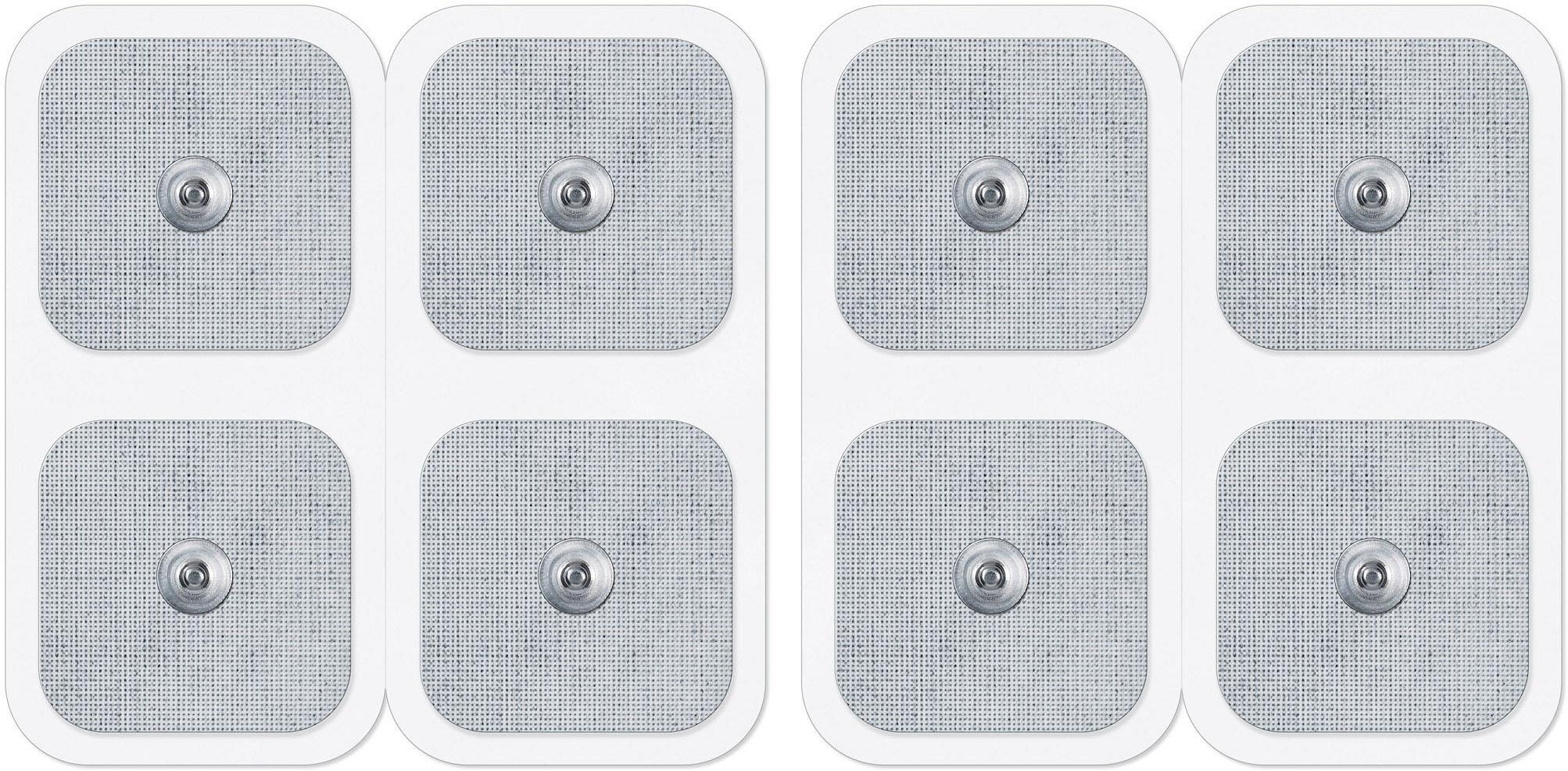 Sanitas Elektrodenpads »Nachkaufelektroden für Beurer TENS/EMS Geräte (EM 40, 41, 49, 80, 95)«, (Set, 8 St.), Enthält 8 selbstklebende Elektroden in der Größe 45 x 45 mm