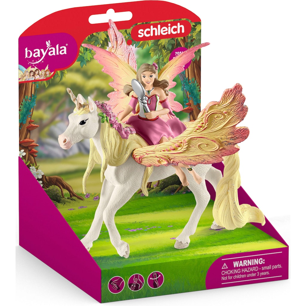 Schleich® Spielfigur »BAYALA®, Feya mit Pegasus-Einhorn (70568)«