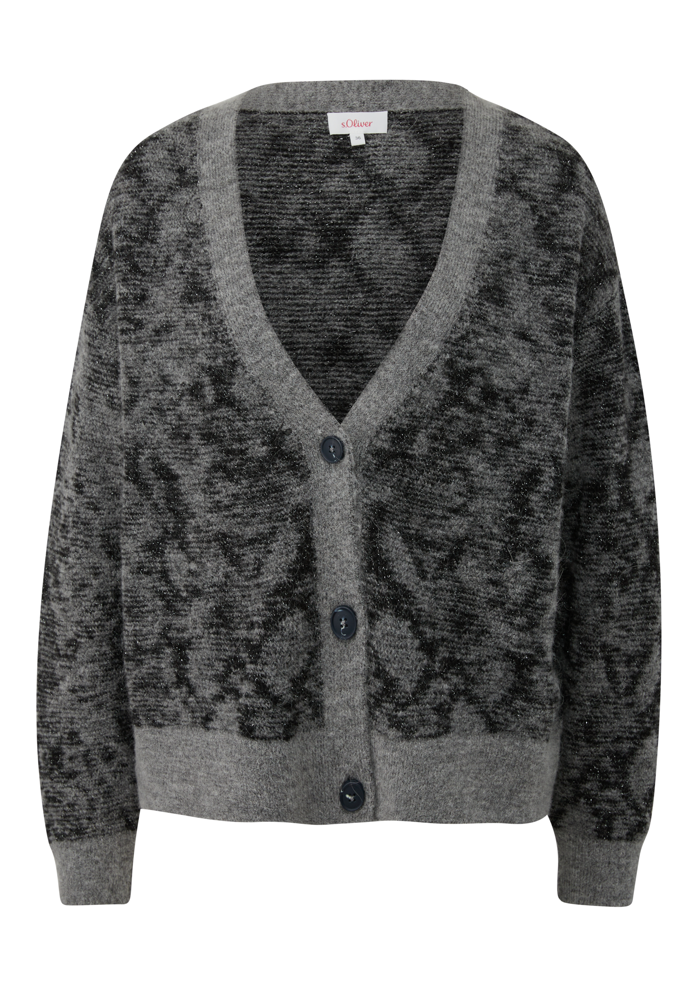 s.Oliver Strickjacke, mit Muster