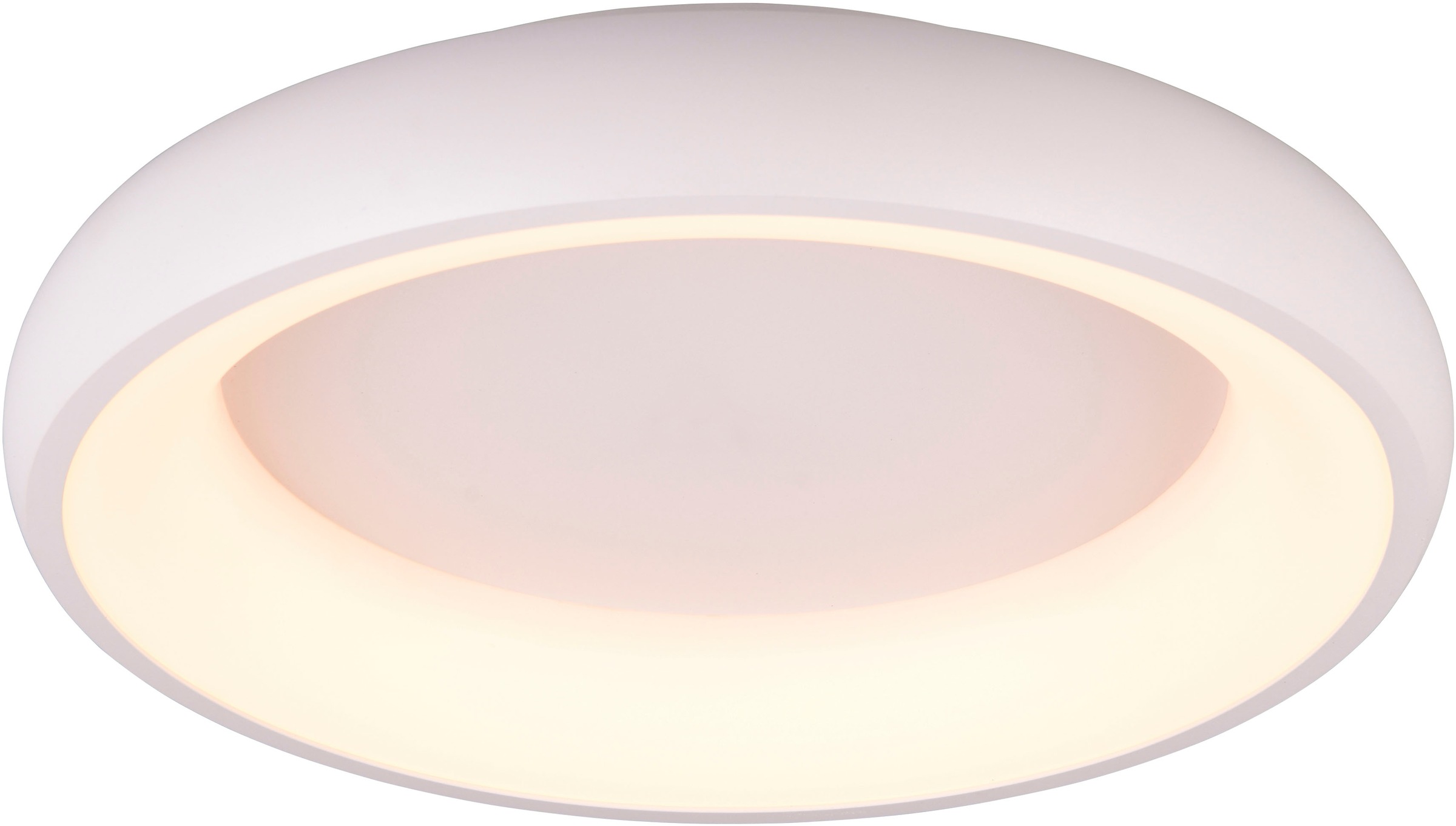 TRIO Leuchten LED Deckenleuchte »CARDONA, runde LED Deckenlampe Büro, Ø 46c günstig online kaufen
