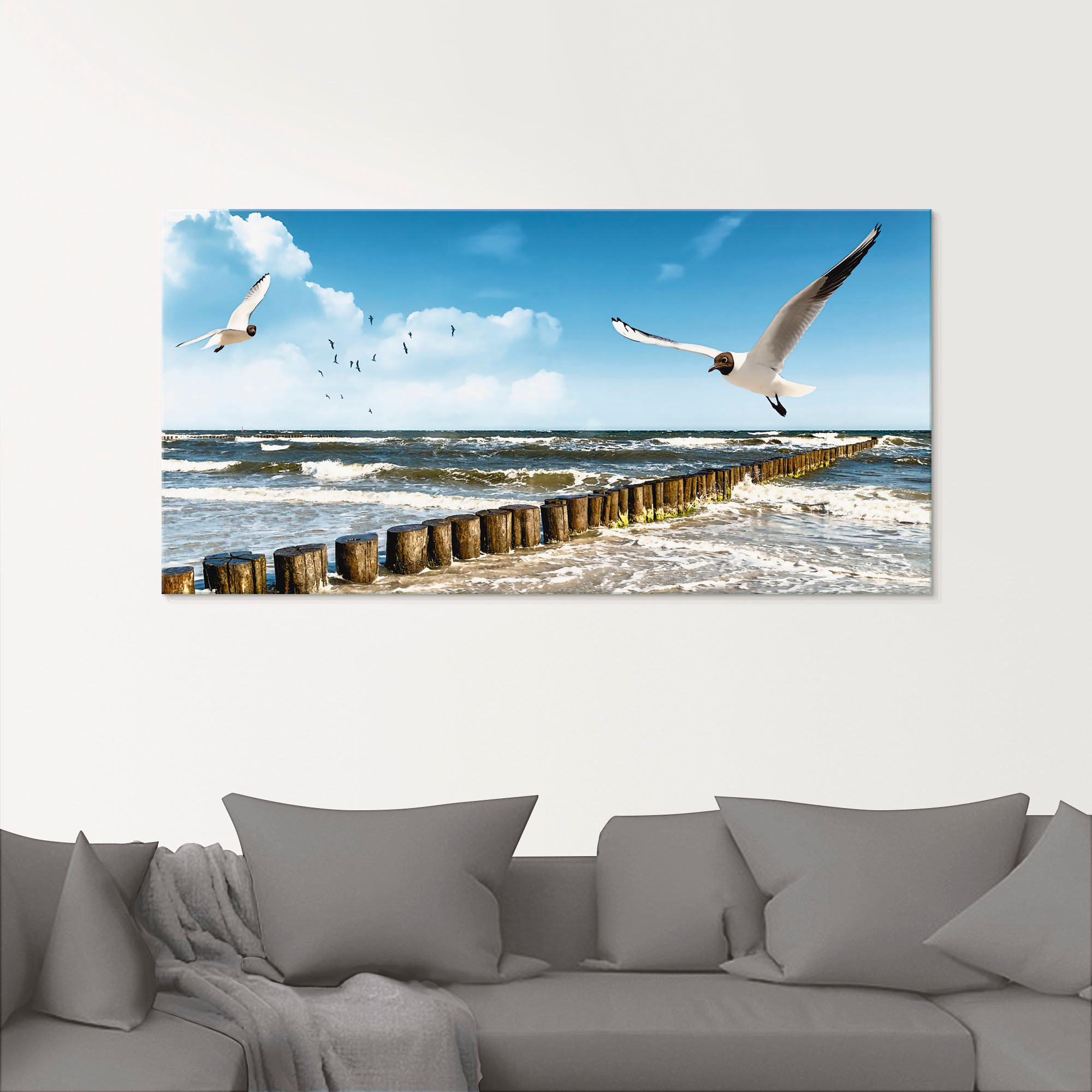 Artland Glasbild »Ostsee«, Gewässer, (1 St.), in verschiedenen Größen günstig online kaufen