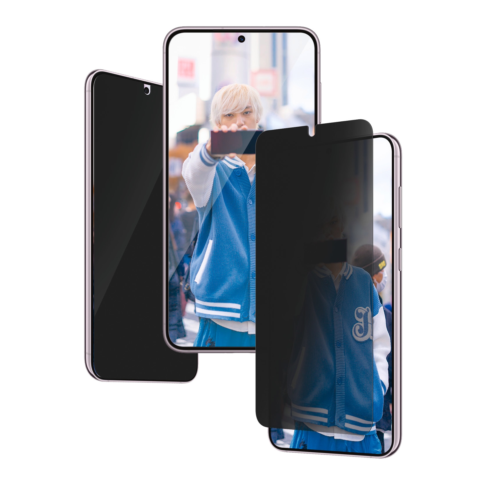 PanzerGlass Displayschutzglas »Ultra Wide Fit Privacy Screen Protector«, für Samsung Galaxy S24+, Displayschutzfolie, stoßfest, kratzbeständig