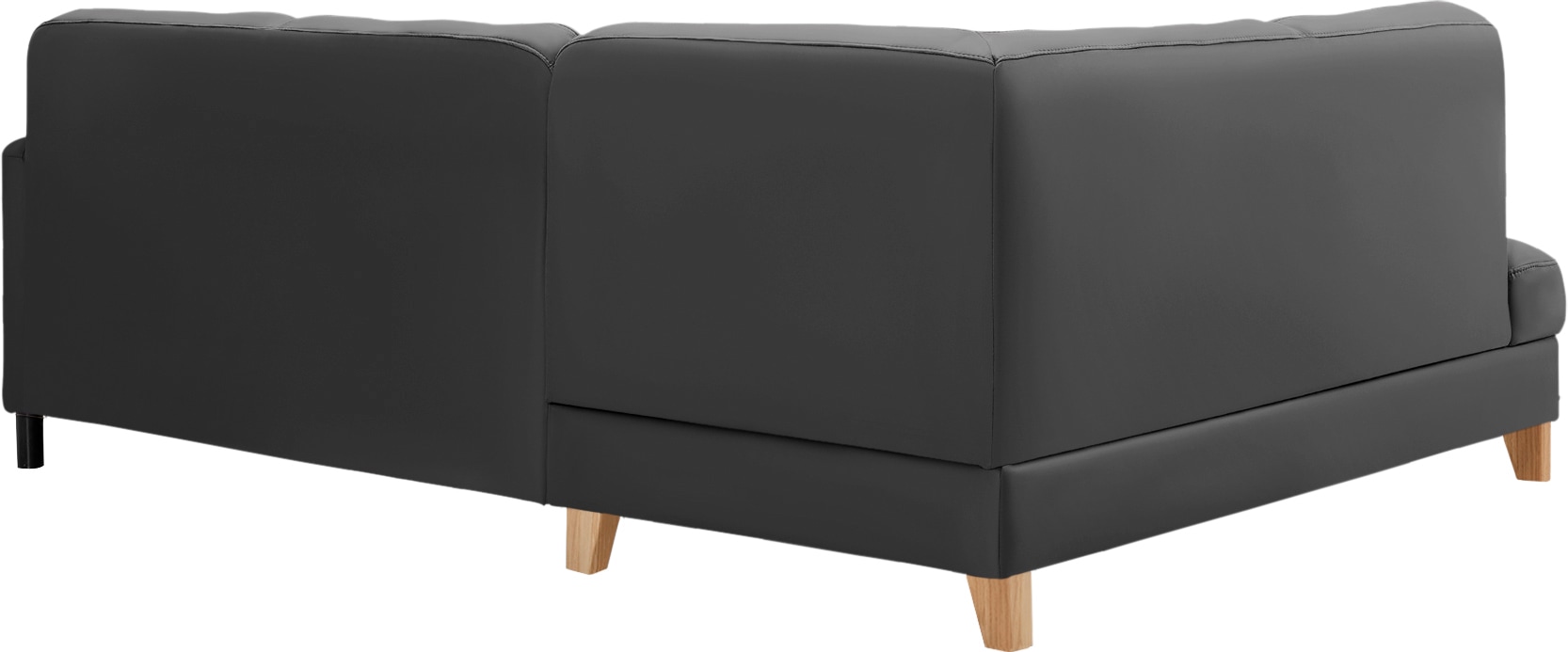 exxpo - sofa fashion Ecksofa »Elio, kompakt & bequem, zeitloses Design, Breite 228cm, L-Form« wahlweise mit Bettfunktion und Bettkasten