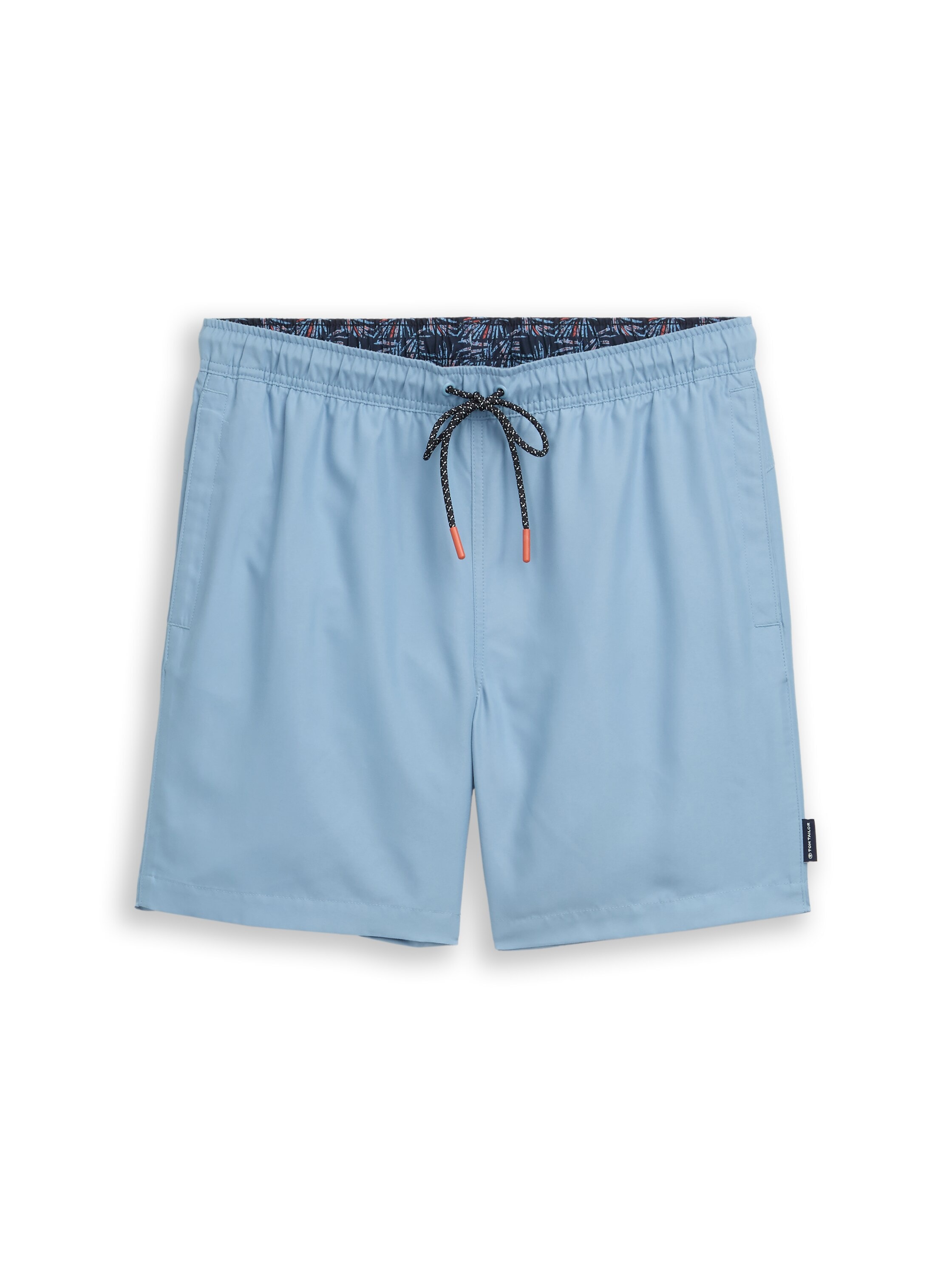 TOM TAILOR Badeshorts unifarben, mit Gummizug und Kordel