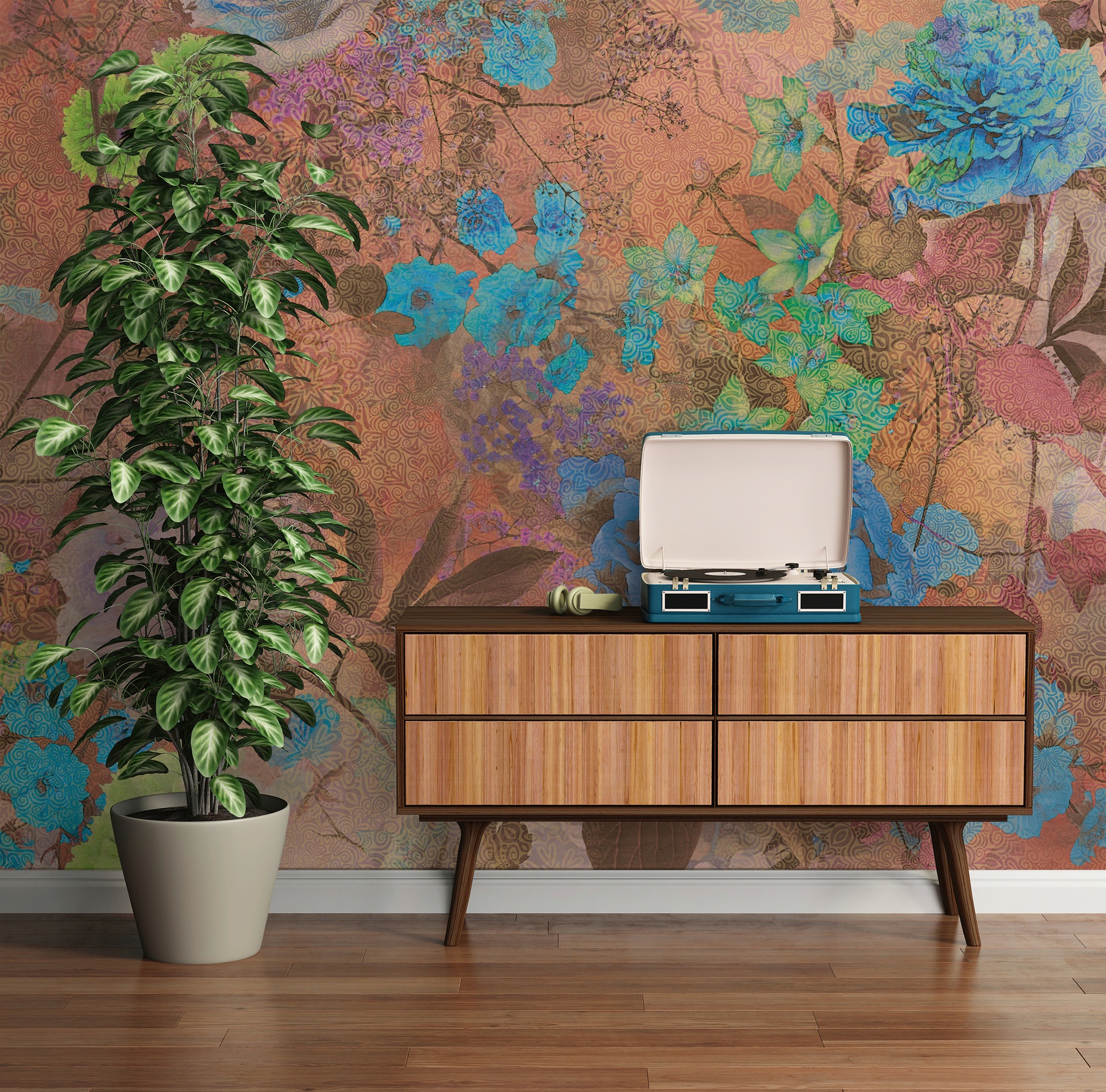Architects Paper Fototapete »Atelier 47 Colour Plants 2« floral glatt Vlies günstig online kaufen