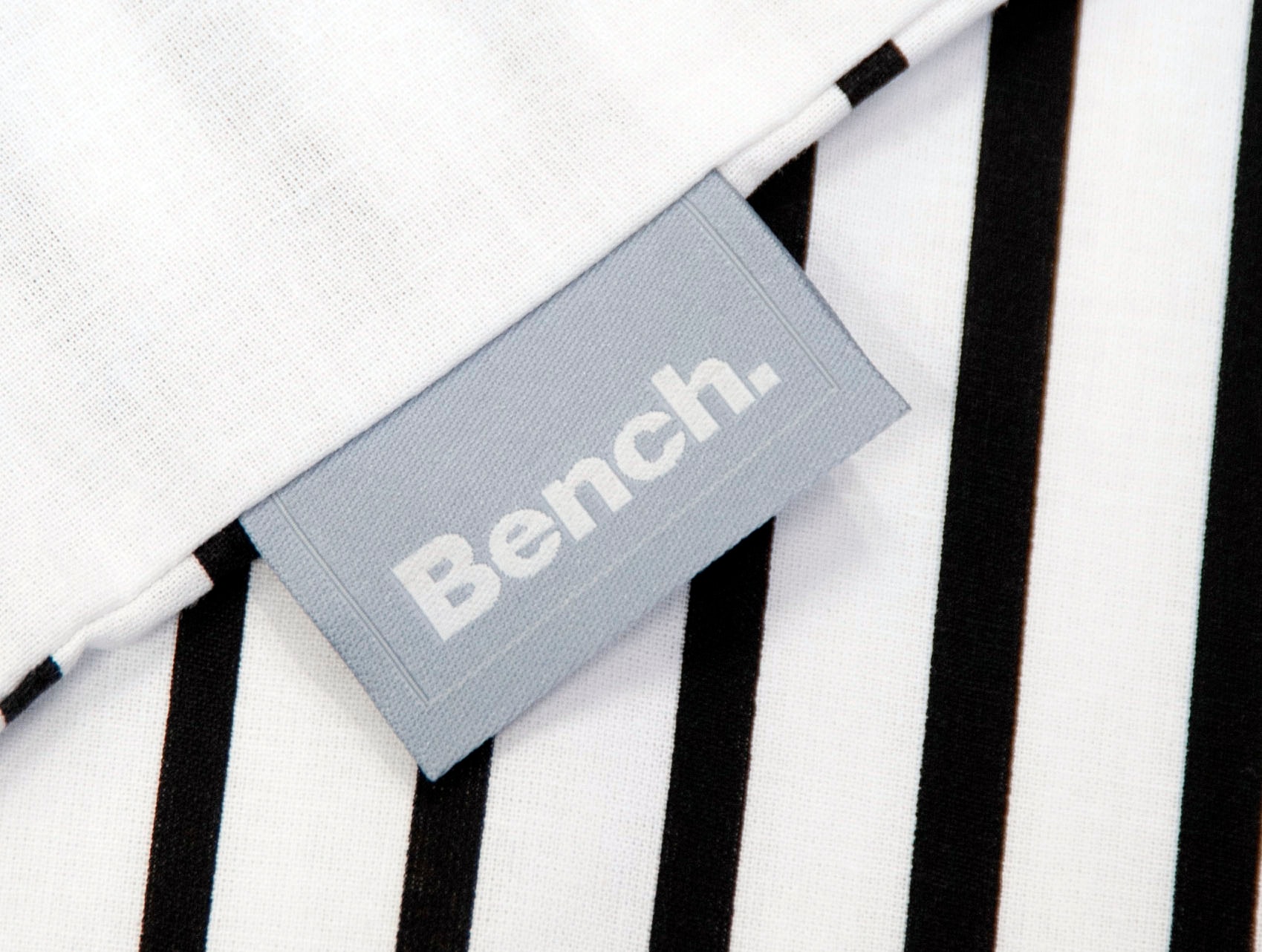 Bench. Wendebettwäsche »Bench«, mit Schriftzug