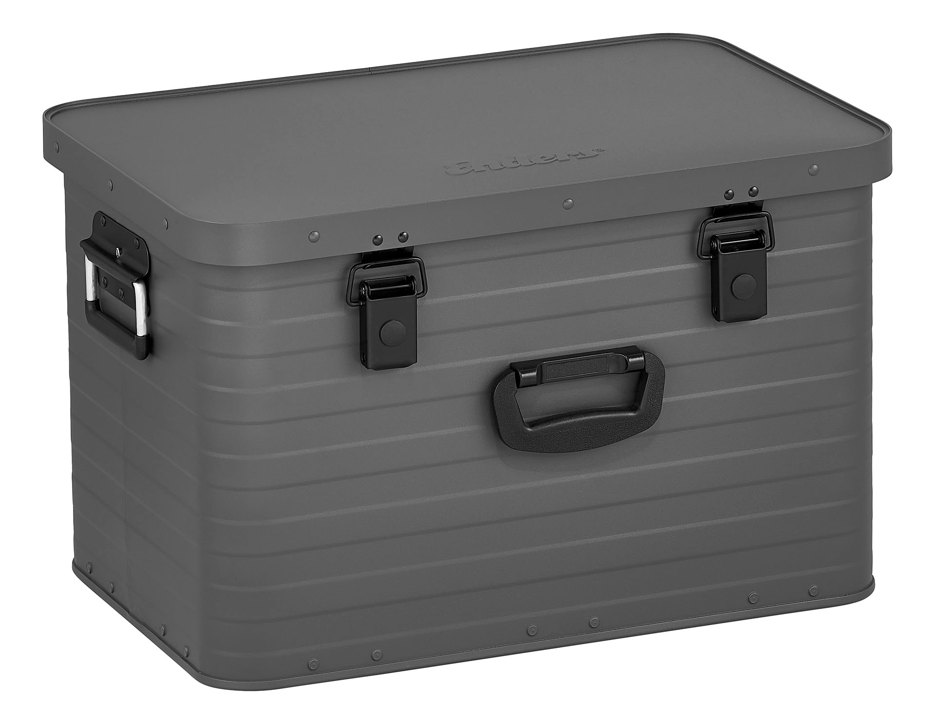 Enders® Aufbewahrungsbox »Toronto Alubox L Grey«, mit robuster Pulverbeschi günstig online kaufen