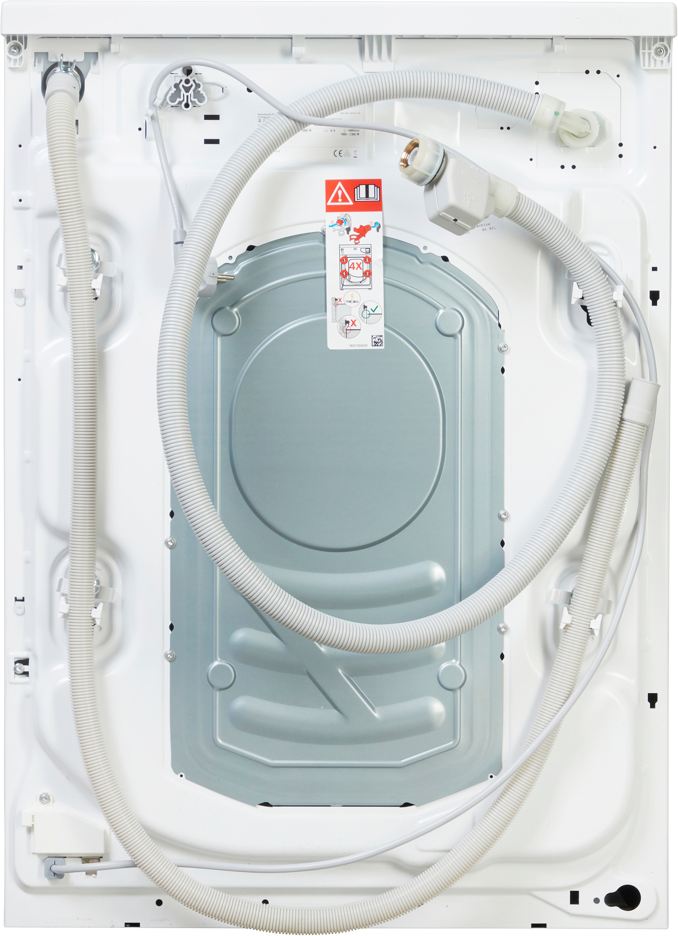 SIEMENS Waschmaschine iQ300 »WM14N0A5« 8 kg 1400 U/min