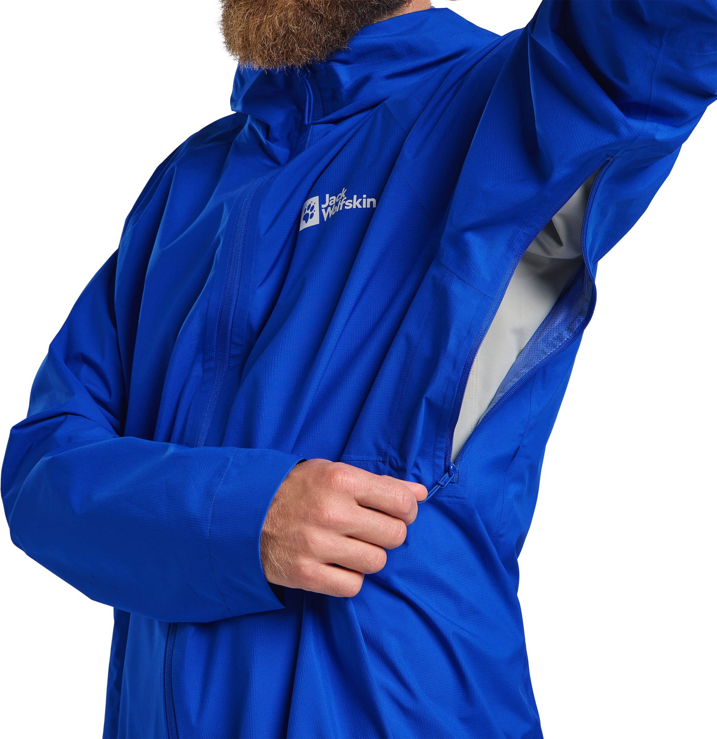 Jack Wolfskin Outdoorjacke »PRELIGHT 2.5L LT JKT M« mitKapuze