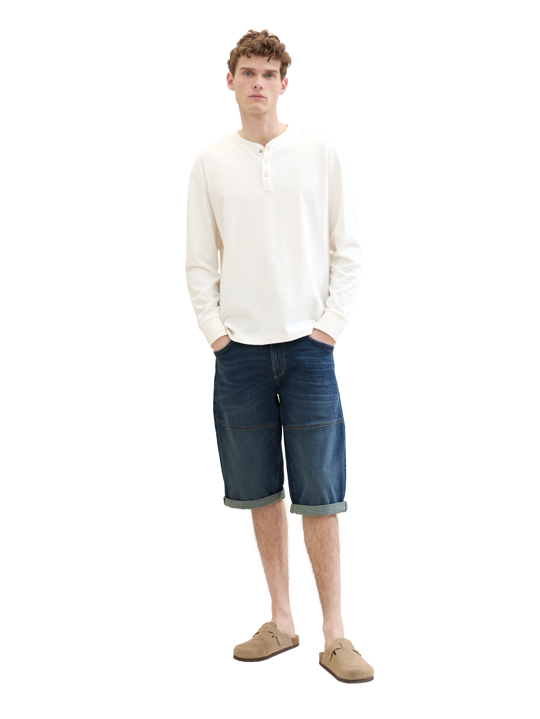 TOM TAILOR 3/4-Jeans »MORRIS«, mit Markenlabel