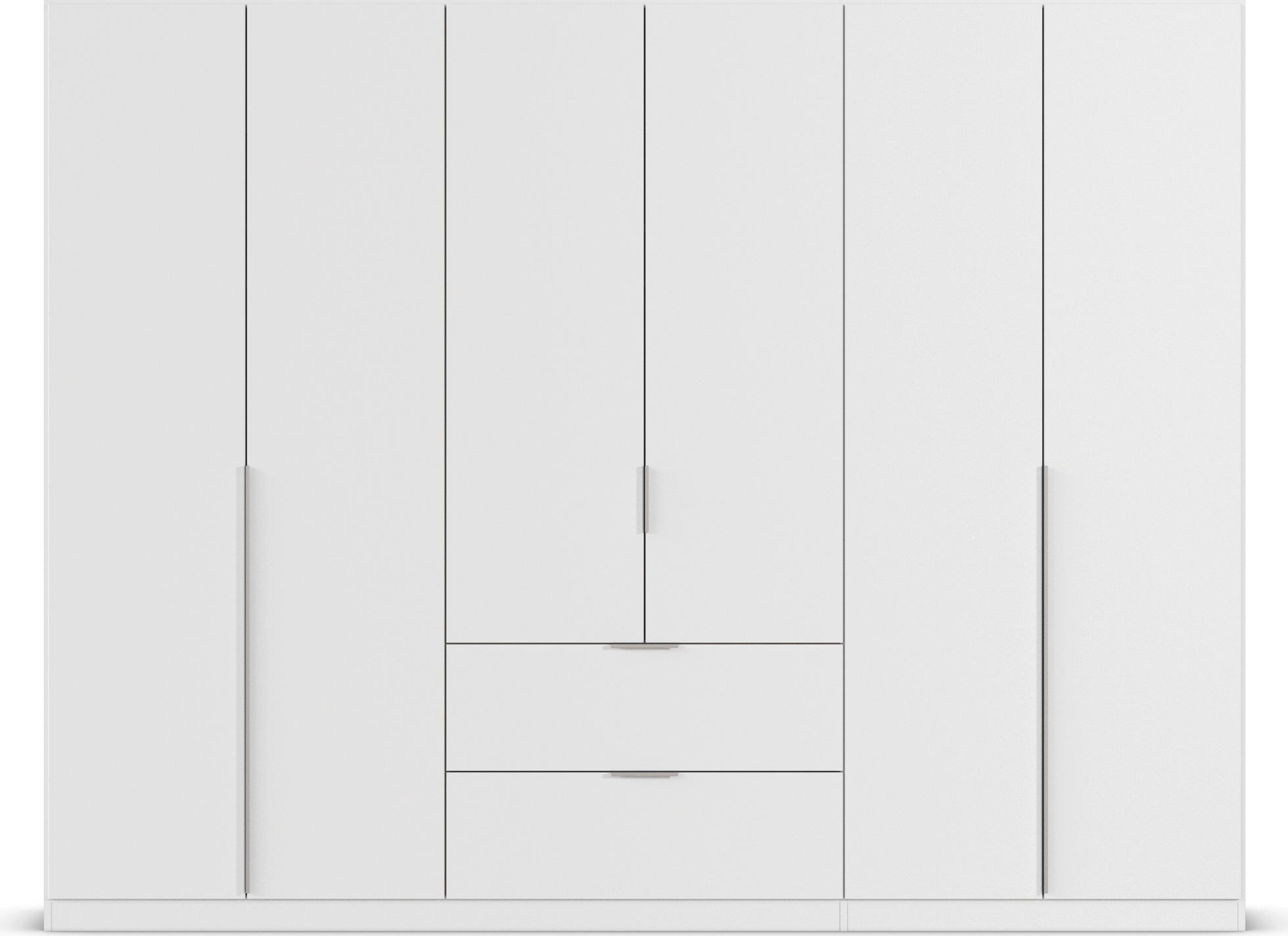 rauch Drehtürenschrank »Kleiderschrank Schrank Garderobe AGORDO mit Dekor- oder Hochglanzfront«, mit Außenschubkästen, in 6 Breiten und 2 Höhen MADE IN GERMANY