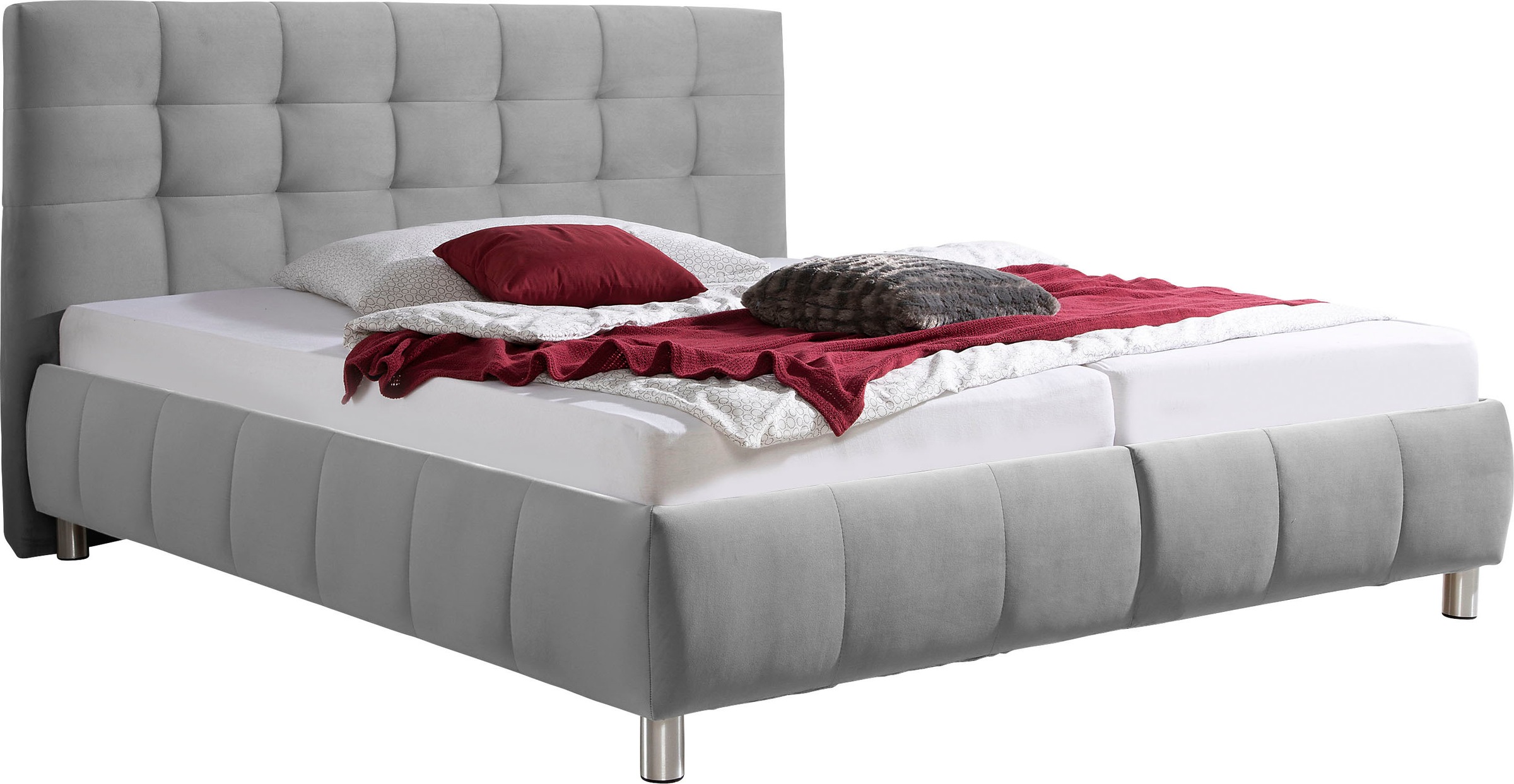 Maintal Polsterbett "Lalley" inkl. Bettkasten in H2,H3,H4 und 3 Matratzen A günstig online kaufen