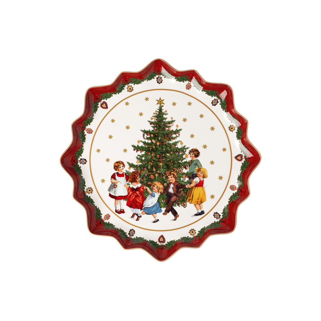 Villeroy & Boch Servierplatte »Gebäckteller "Kinder tanzen" Toy's Fantasy ø günstig online kaufen