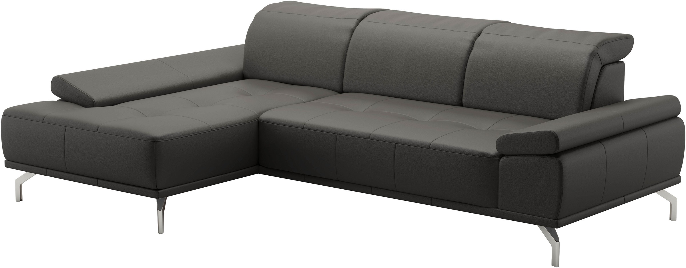 Places of Style Ecksofa »Caluna«, Inkl.Sitztiefenverstellung