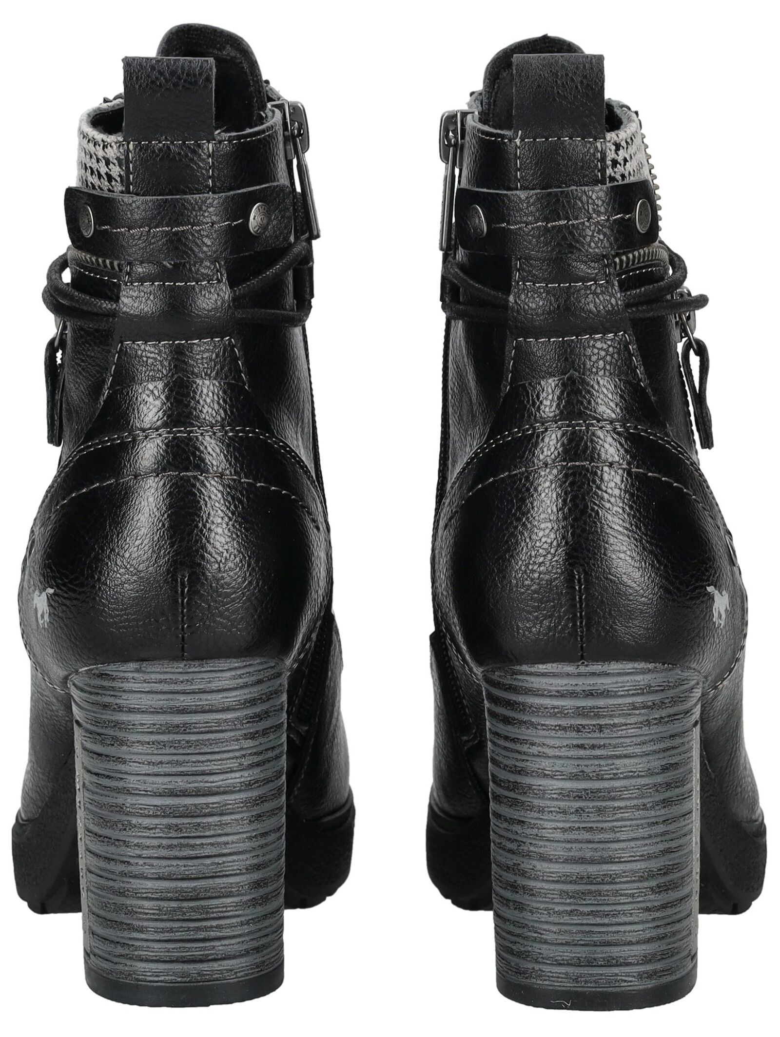 Mustang Shoes High-Heel-Stiefelette »Mustang Shoes Stiefelette Lederimitat/Textil«