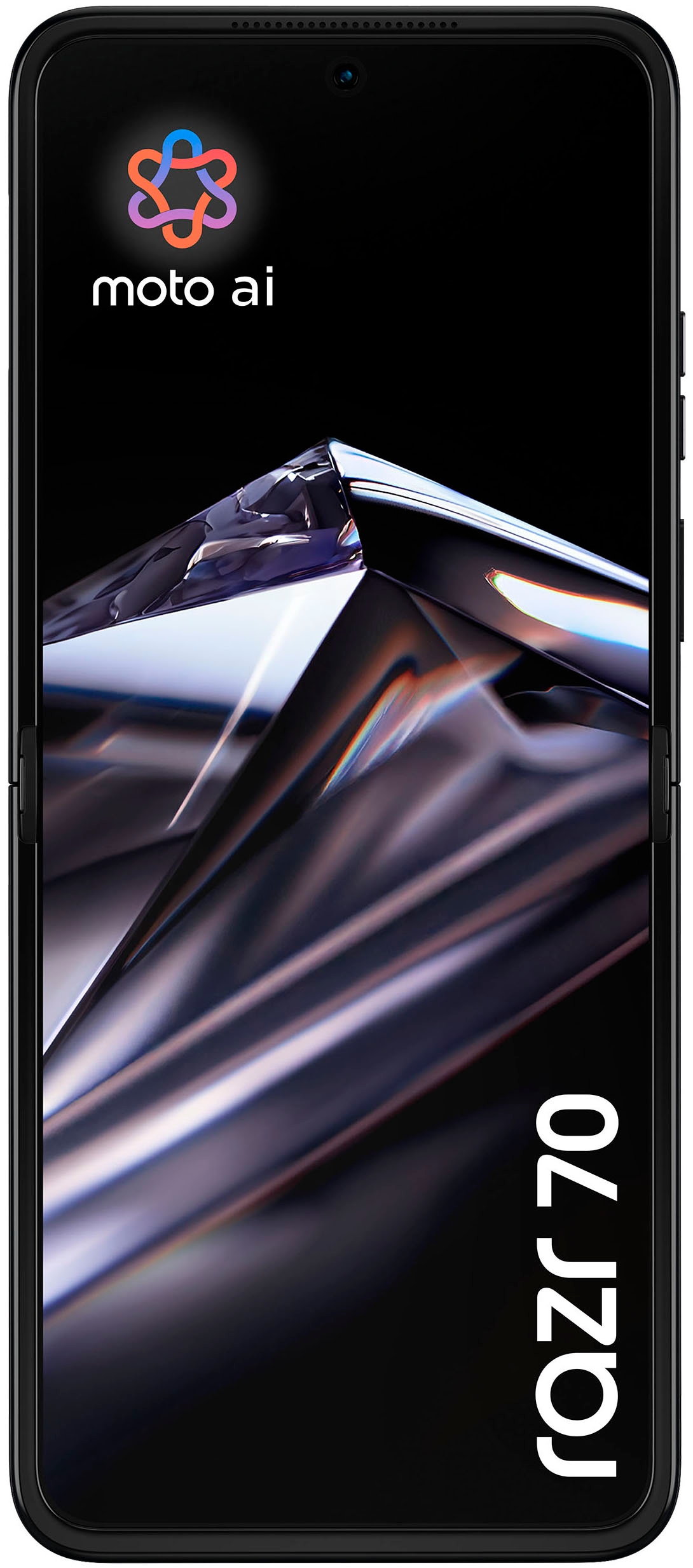 Motorola Smartphone »razr 70 256GB Swarovski Edition« PANTONE® Meteorite