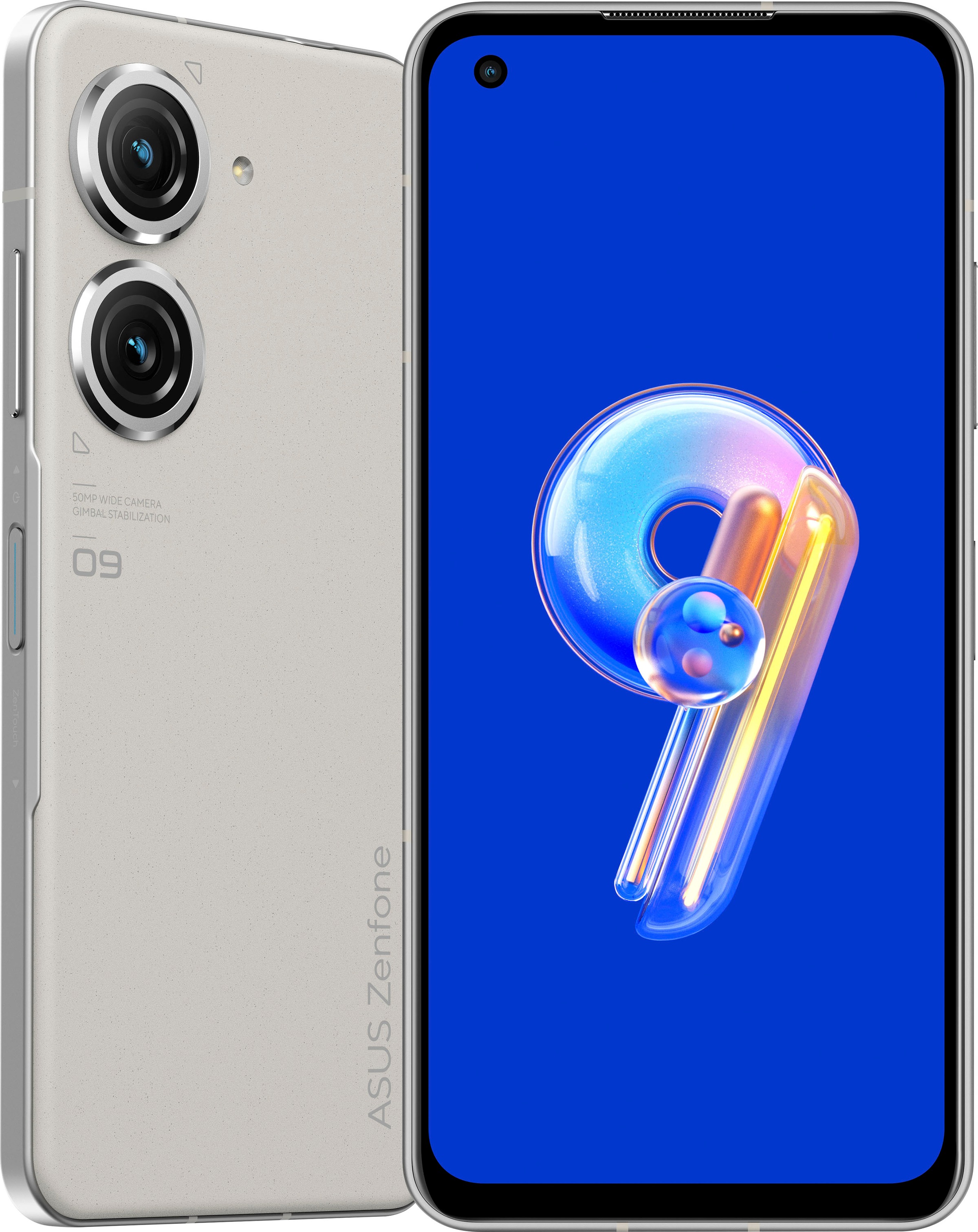 2. Bild von Asus Smartphone »Zenfone 9«, Moonlight White, 15,04 cm/5,92 Zoll, 256 GB Speicherplatz, 50 MP Kamera