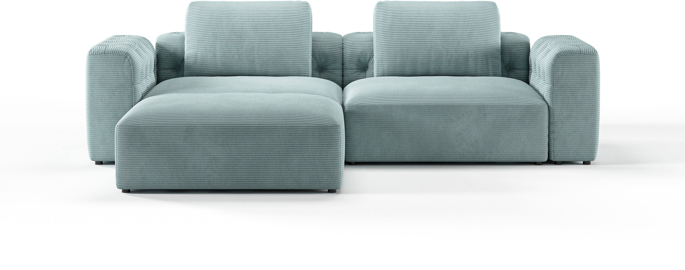 RAUM.ID Ecksofa »Cushid L-Form«, Modulset, bestehend aus 3 Teilen