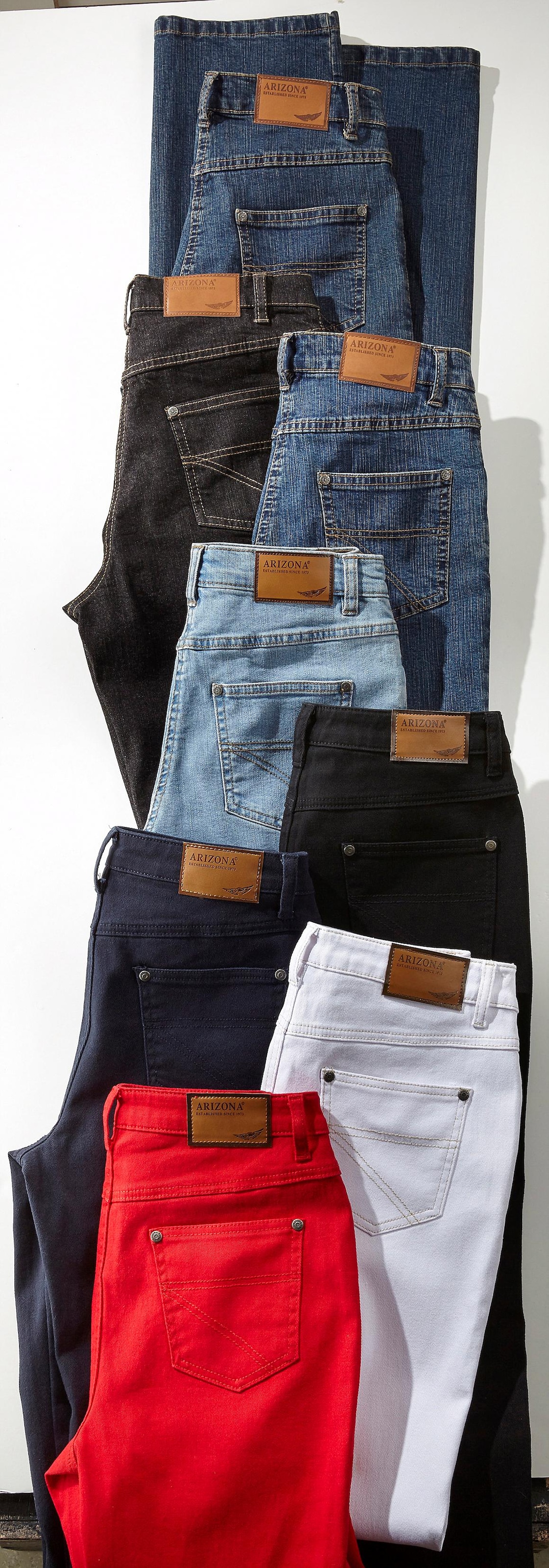 Waist High Gerade Jeans Arizona online kaufen »Annett«,