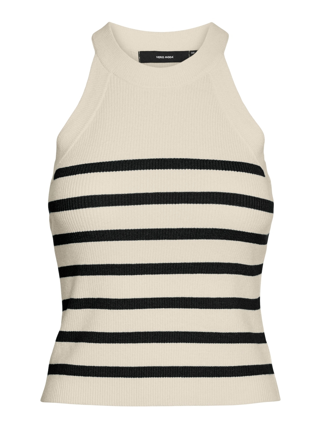Vero Moda Stricktop »VMSABA RIB SL O-NECK TOP GA NOOS«