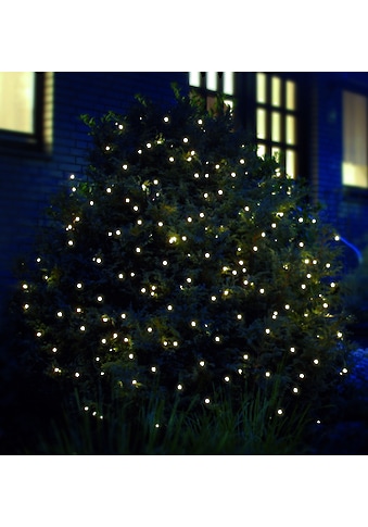LED-Lichternetz »Weihnachtsdeko aussen«, mit zahlreichen warmweißen LEDs, für den...