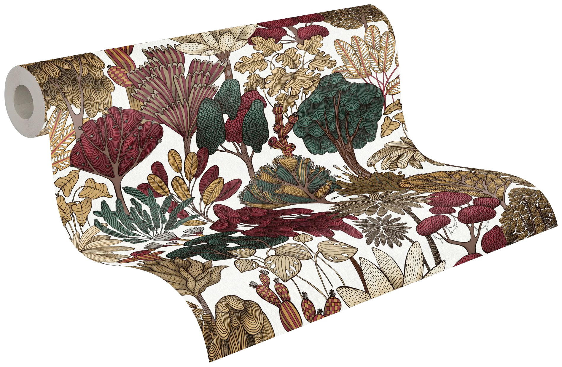 Architects Paper Vliestapete »Floral Impression«, floral-botanisch-Wald, Blumentapete Tapete Dschungel Tapeten Wohnzimmer Schlafzimmer Küche