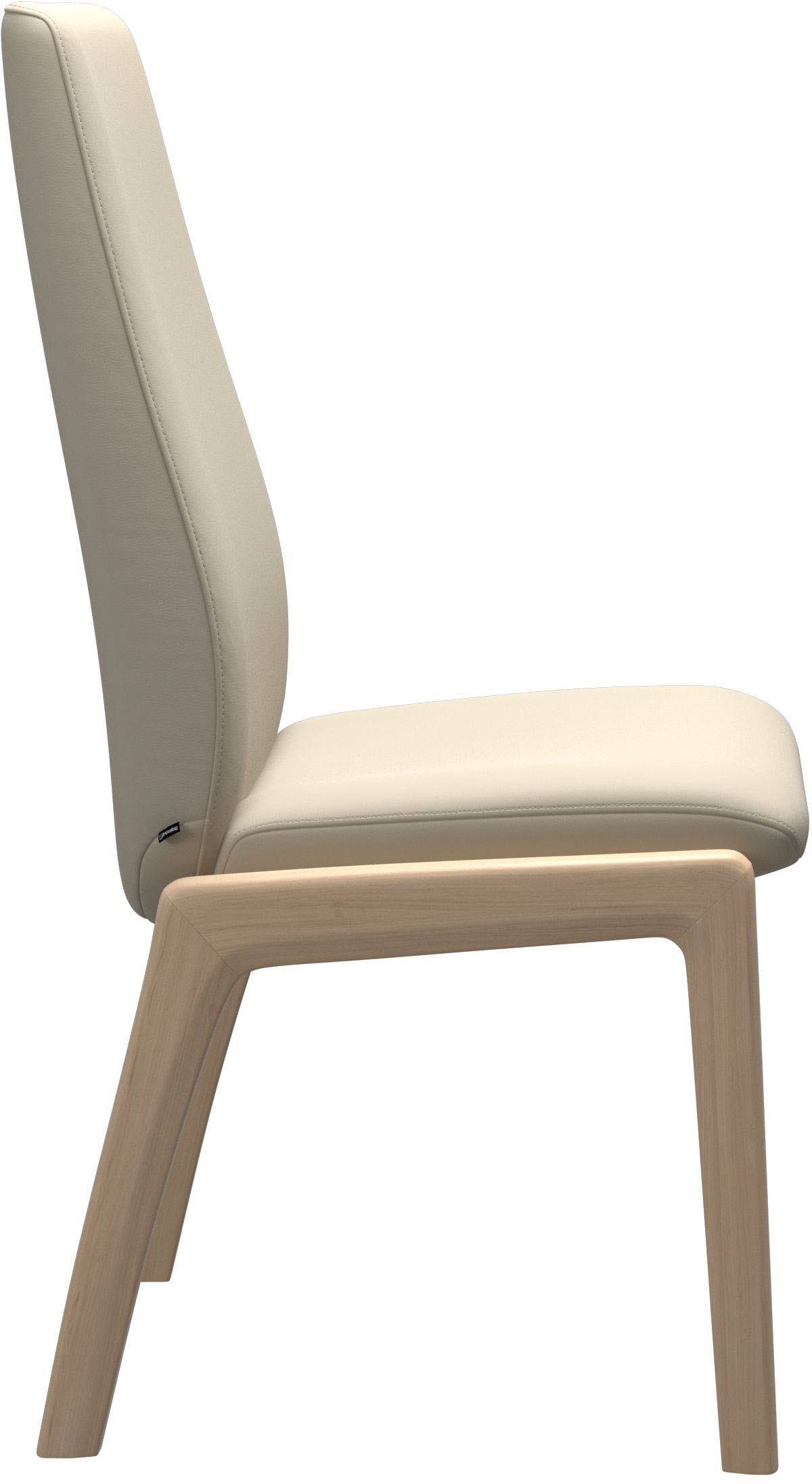 Stressless® Polsterstuhl »Laurel«, Leder BATICK, High Back, Größe L, mit abgerundeten Beinen in Eiche gekalkt