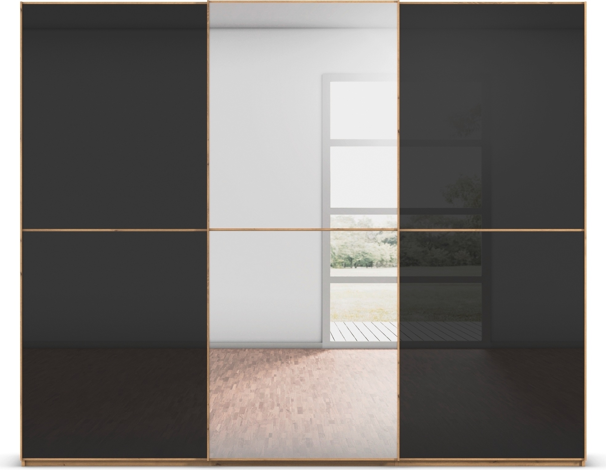 rauch Schwebetürenschrank »Kleiderschrank Schrank Garderobe Schlafzimmersch günstig online kaufen