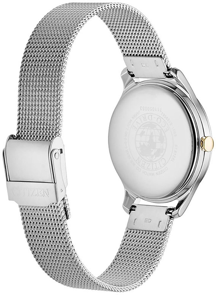 Citizen Solaruhr, Armbanduhr, Damenuhr, Edelstahlarmband