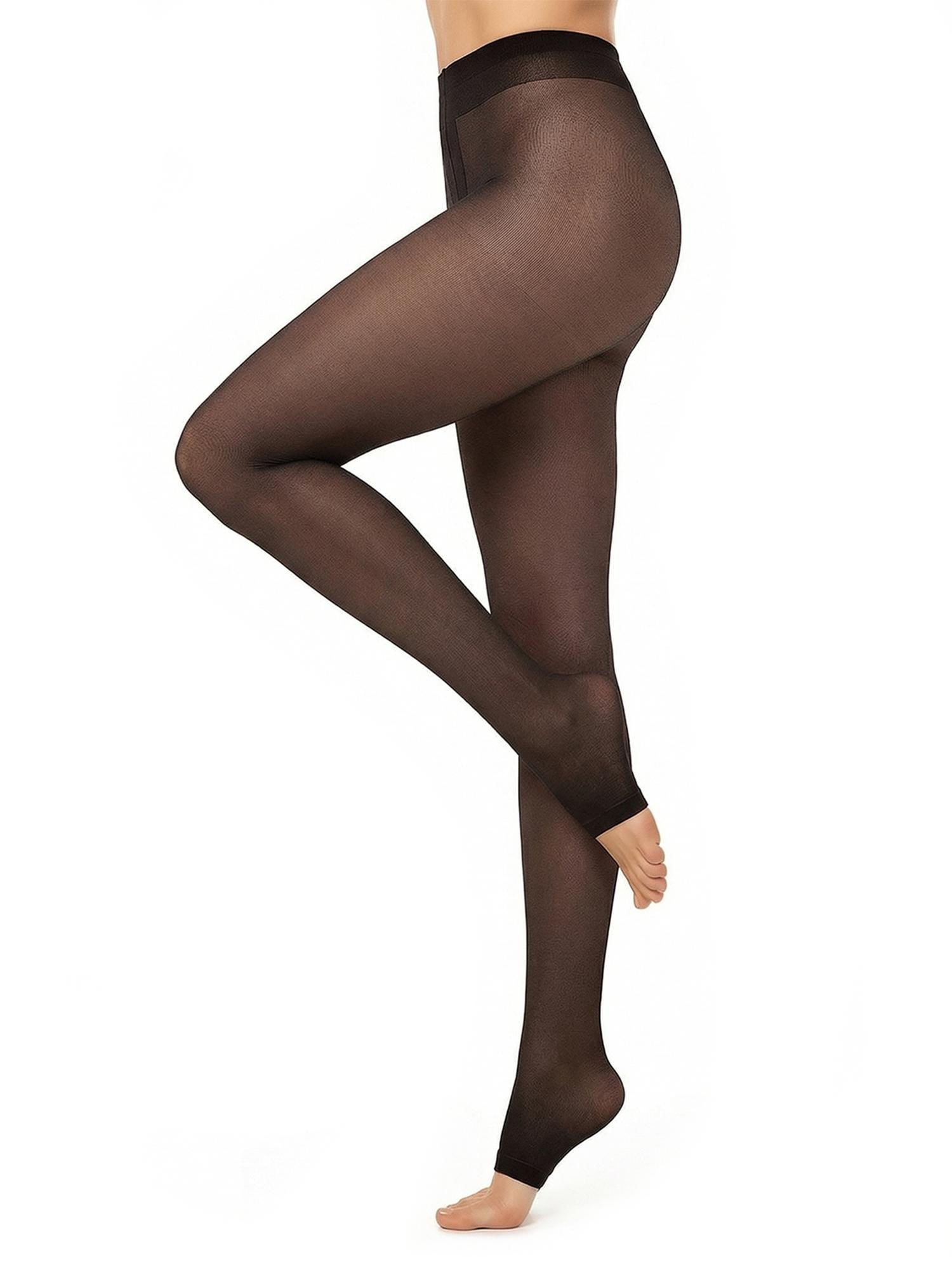 GLAMORY Feinstrumpfhose »My Size« 20 DEN zehenoffen, elastisch, plus size