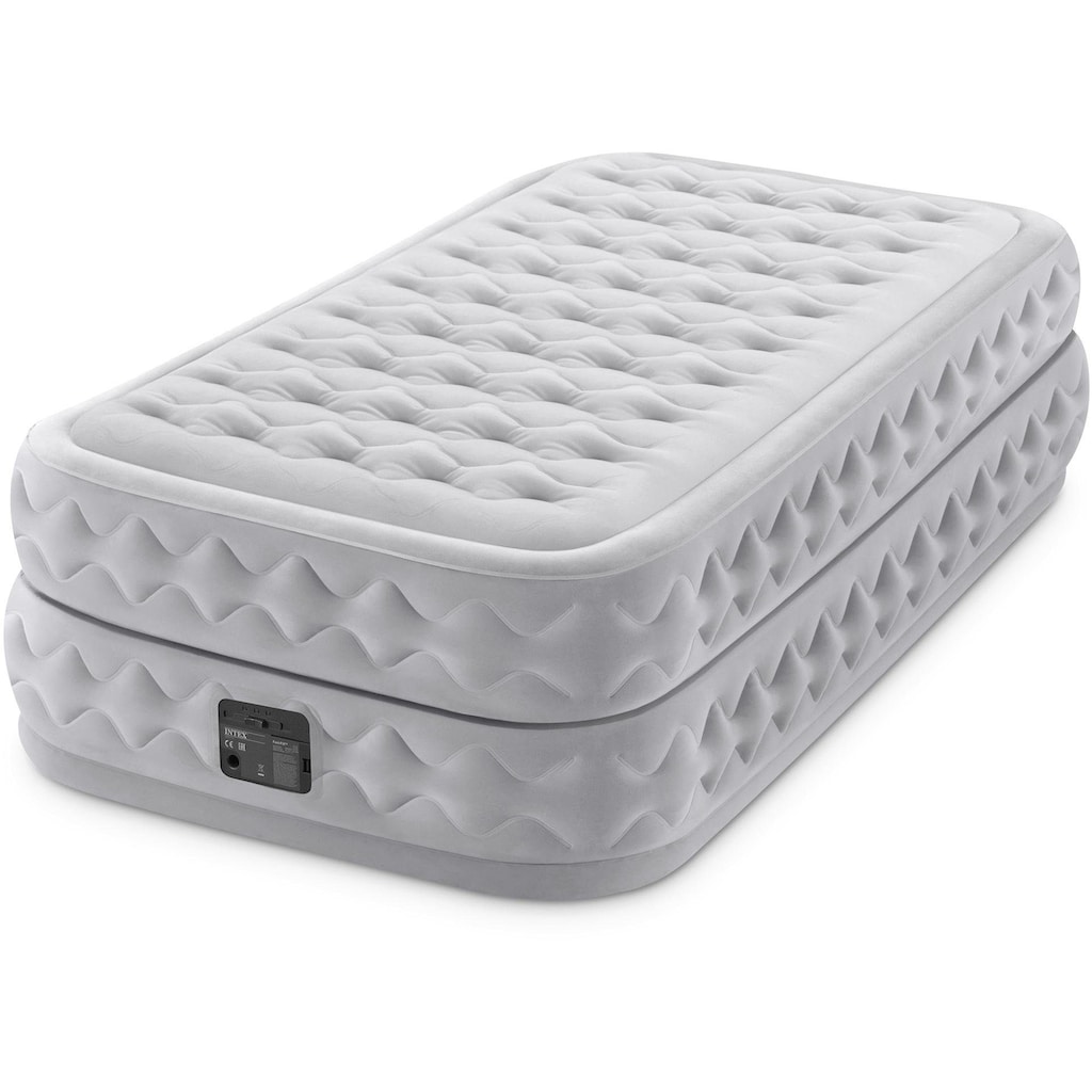 Intex Luftbett »DURA-BEAM® Supreme Air-Flowâ„¢Airbed«, (Set, 2, mit Transporttasche)