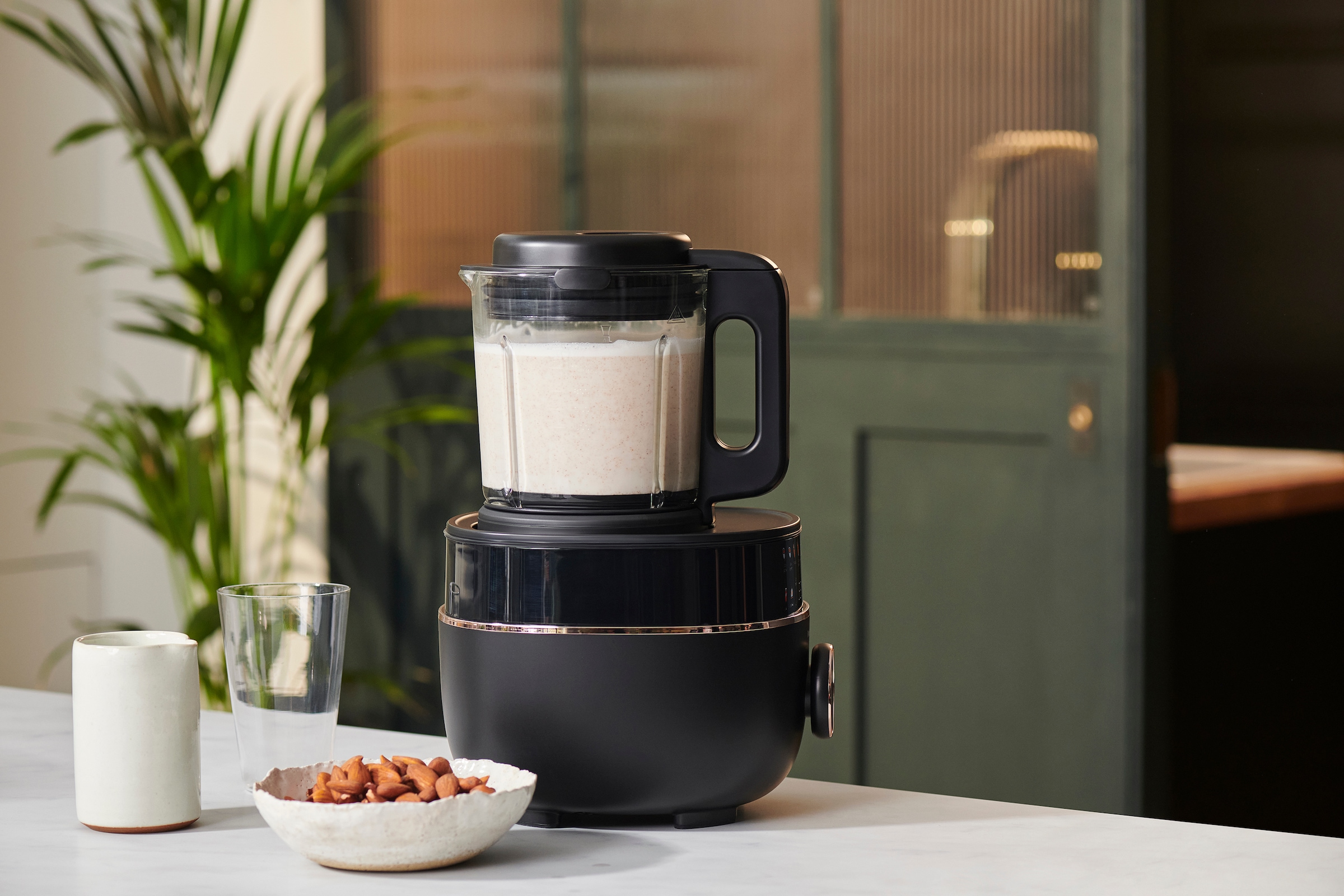 Panasonic Standmixer »MX-HG4401KXE«, 950 W, dank integriertem Kochelement gleichzeitig mixen und kochen