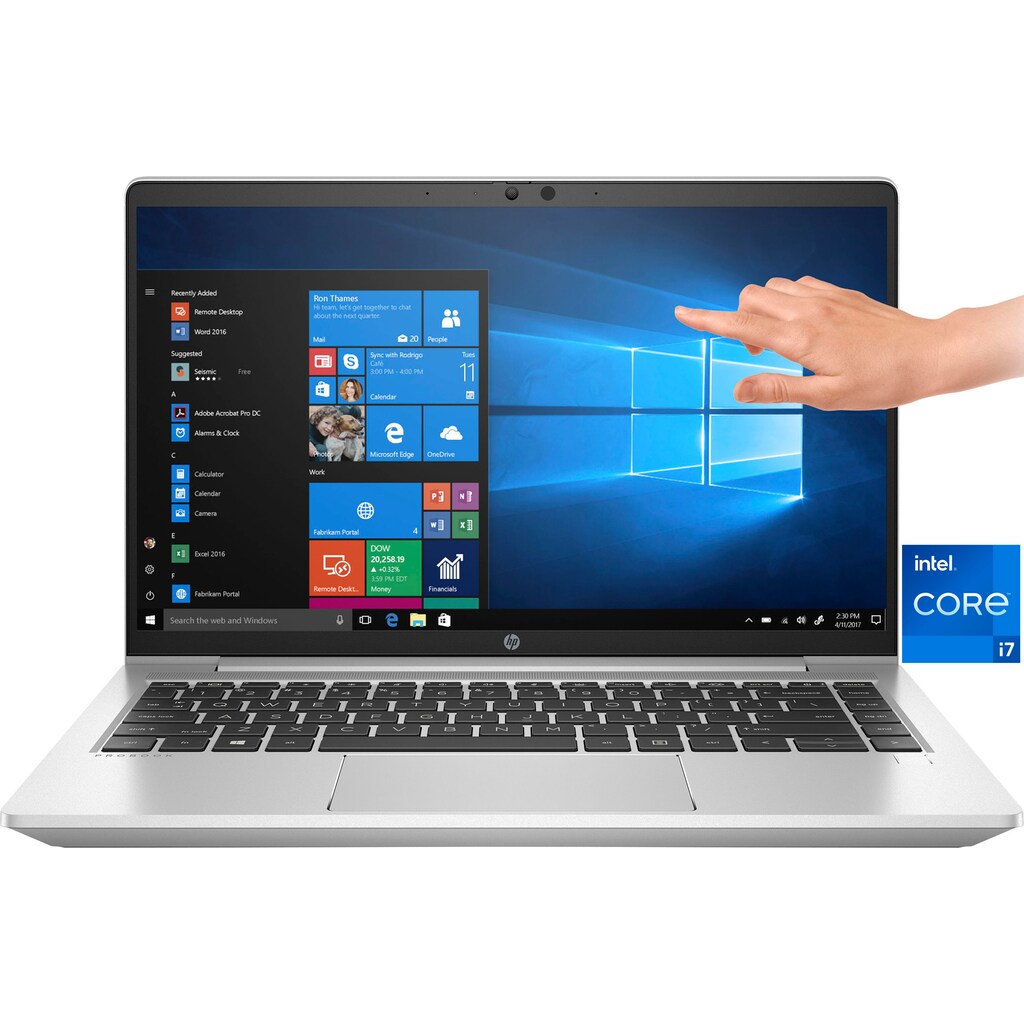 HP Notebook »440 G8 i7-1165G7«, 35,56 cm, / 14 Zoll, Intel, Core i7, Iris Xe Graphics, 1000 GB SSD