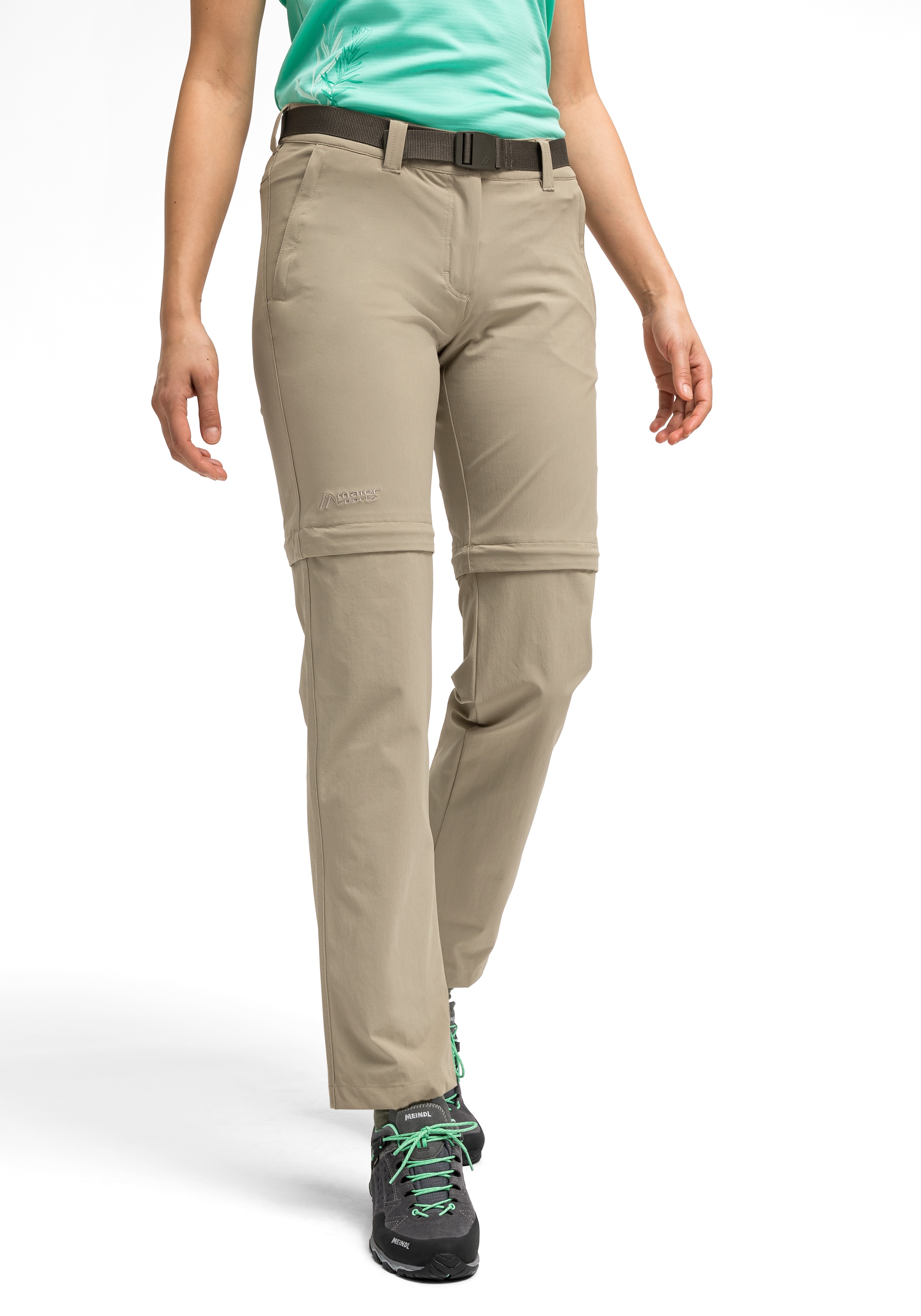 Maier Sports Funktionshose »Nata 2«, Damen Wanderhose, zipp-off Outdoor-Hose, 3 Taschen, Regular Fit
