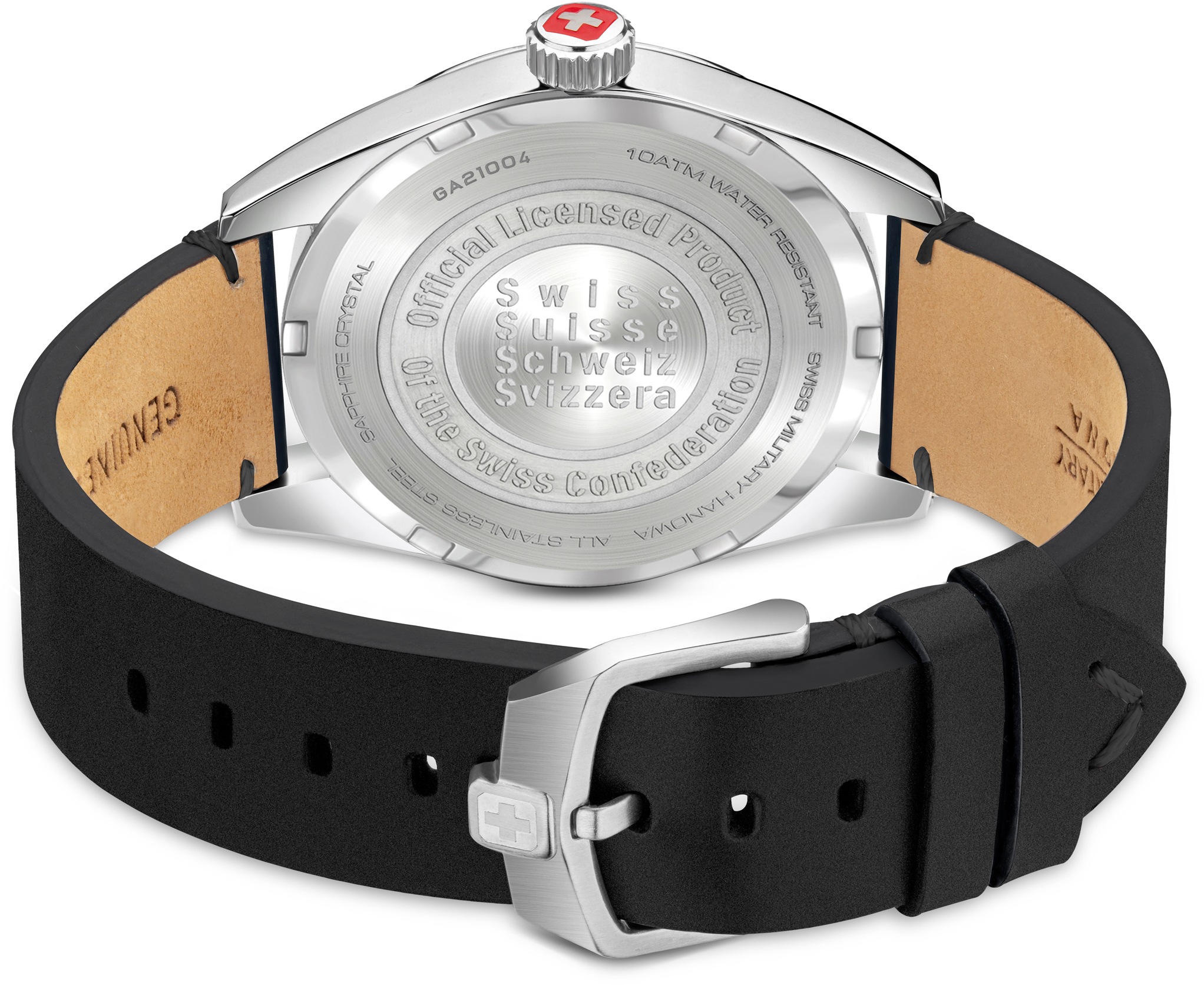 Swiss Military Hanowa Schweizer Uhr »FALCON, SMWGA2100401«, Quarzuhr, Armbanduhr, Herrenuhr, Swiss Made, Saphirglas