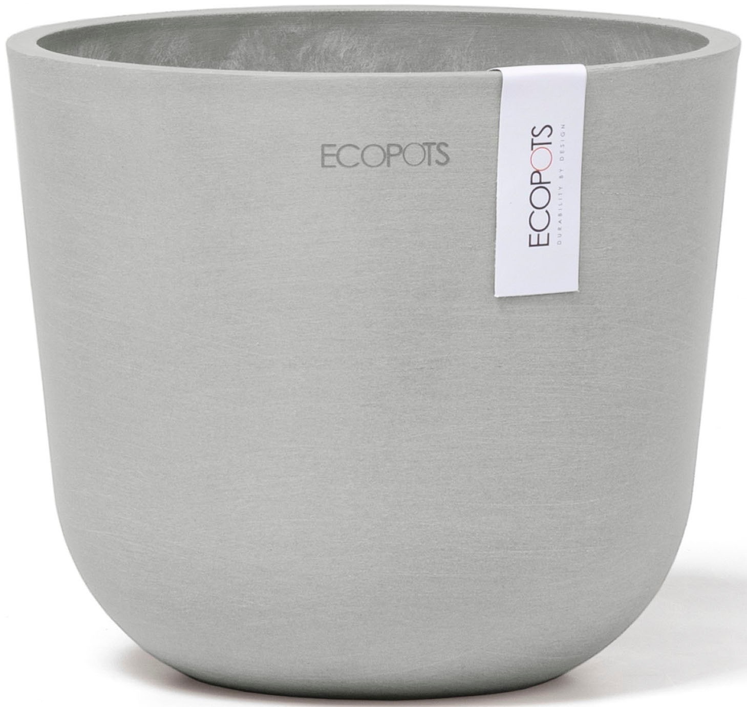 ECOPOTS Blumentopf »Oslo Mini 16 Weißgrau« für den Innenbereich
