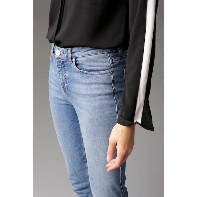 Aniston CASUAL Slim-fit-Jeans, regular Waist im Online-Shop kaufen