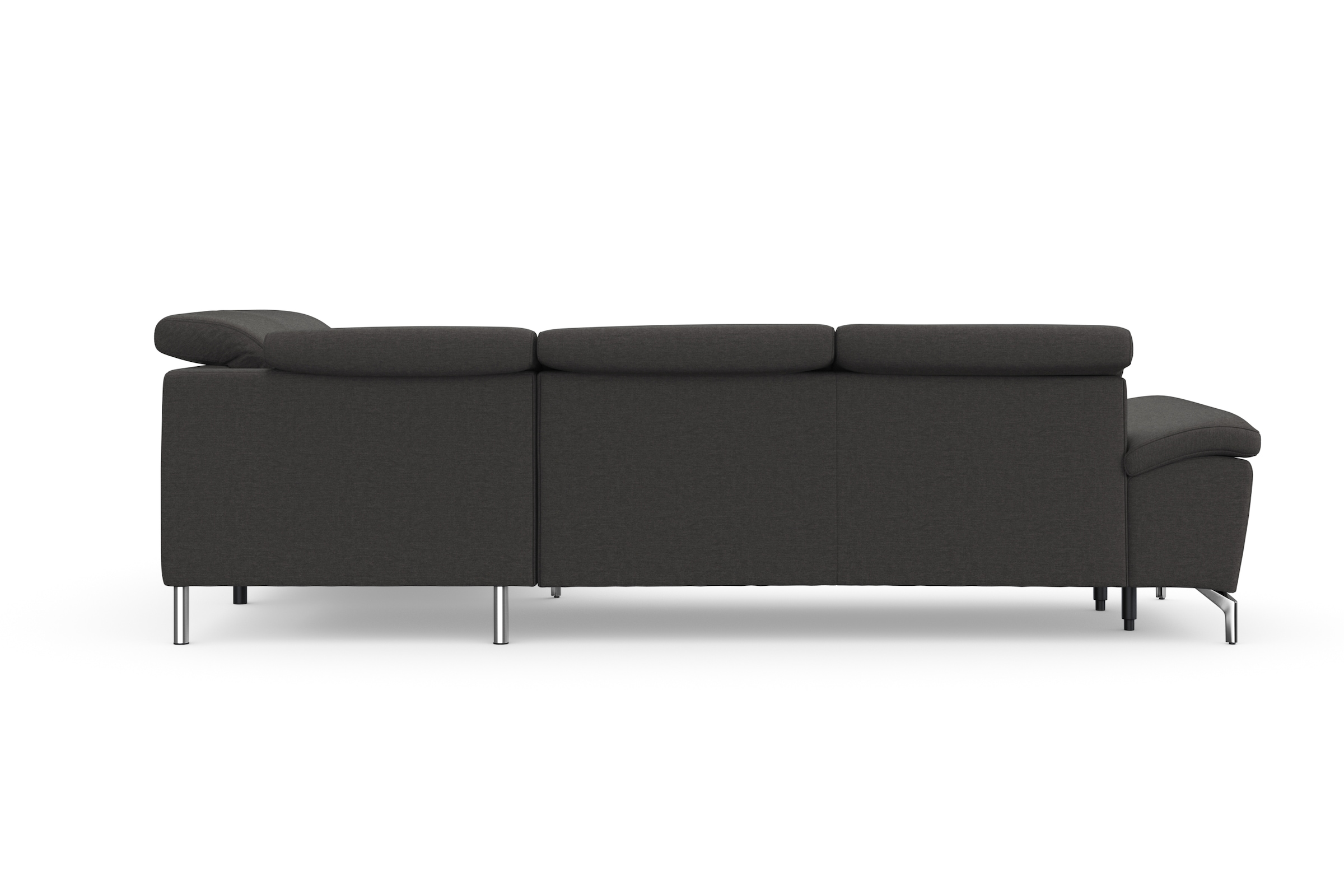 sit&more Ecksofa »Cool L-Form«, wahlweise mit Kopfteilverstellung und Vorziehsitz, motorisch