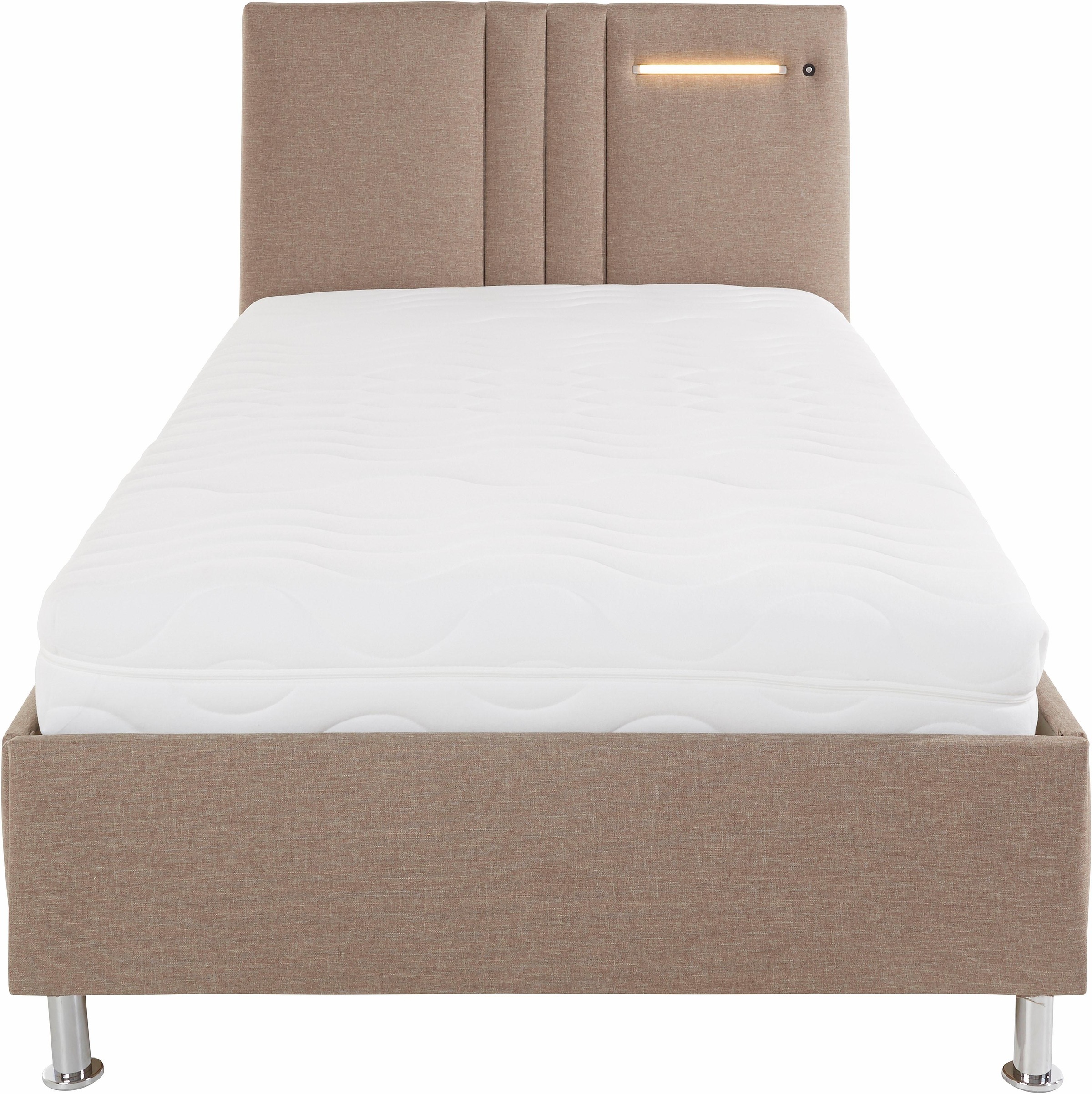 Westfalia Schlafkomfort Polsterbett "Elba" wahlweise mit LED-Beleuchtung günstig online kaufen