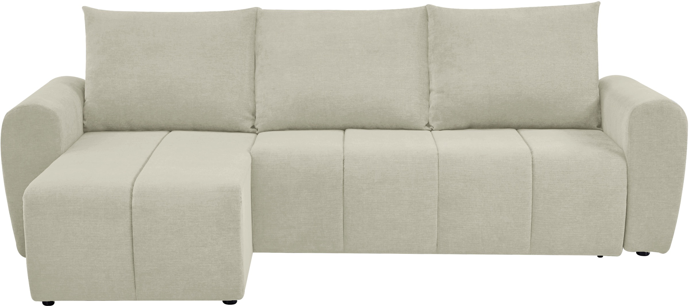 Home affaire Ecksofa »Nortrud, 241 cm, L-Form, mit Schlaffunktion u. Bettka günstig online kaufen