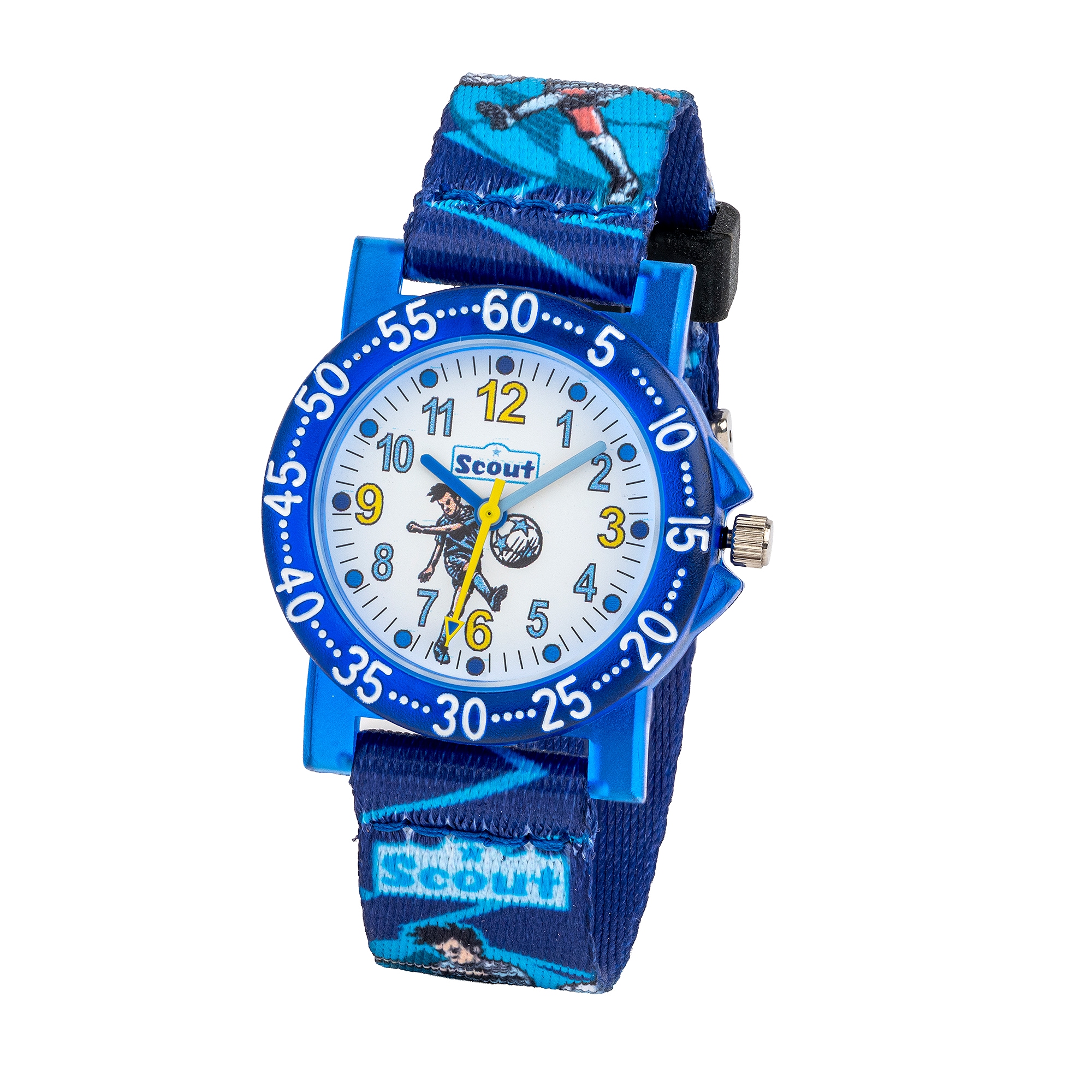 Scout Quarzuhr »The It-Collection« Armbanduhr, Kinderuhr,Lernuhr,Geschenkidee,Schulanfang,Jungen,Fußball