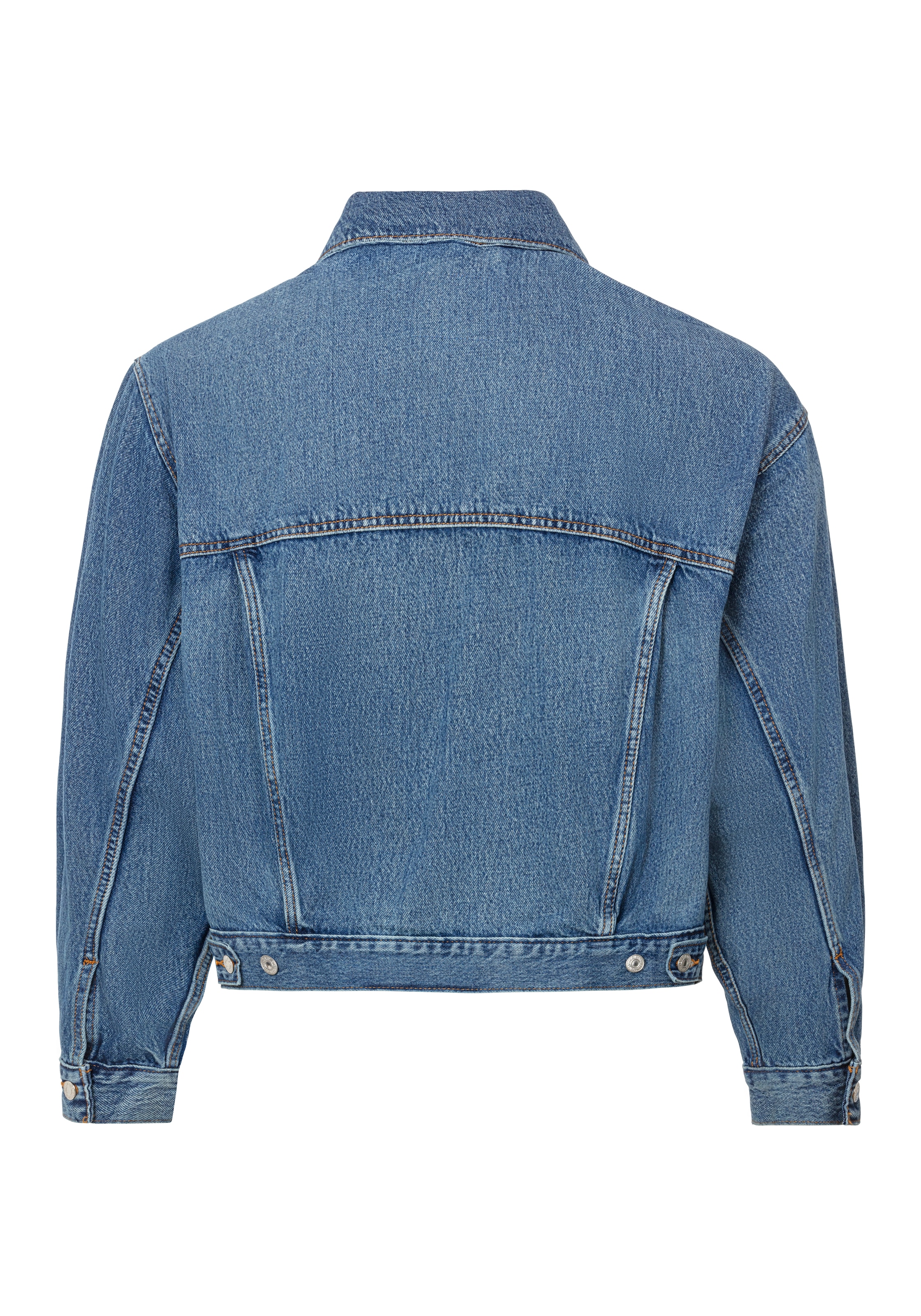 Levi's® Plus Jeansjacke »TRUCKER«, in leichter Used-Waschung