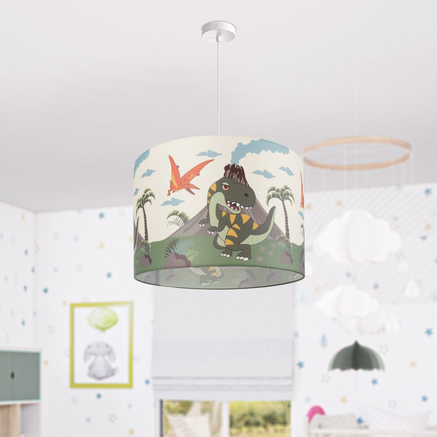 Paco Home Pendelleuchte »Diamond 636«, 1 flammig, Leuchtmittel E27   ohne L günstig online kaufen