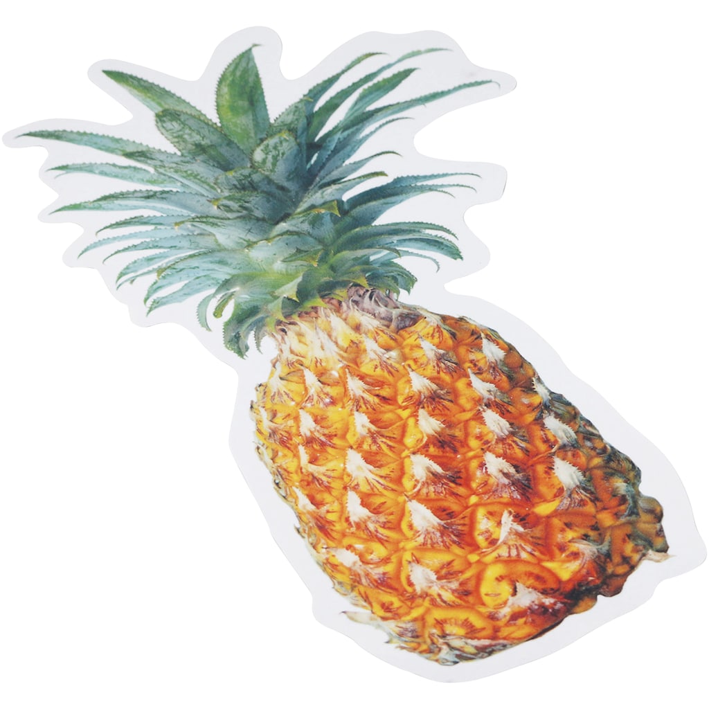 MySpotti Duscheinlage »Klebefliese stepon Happy Pineapple«, (1 tlg.), antirutsch